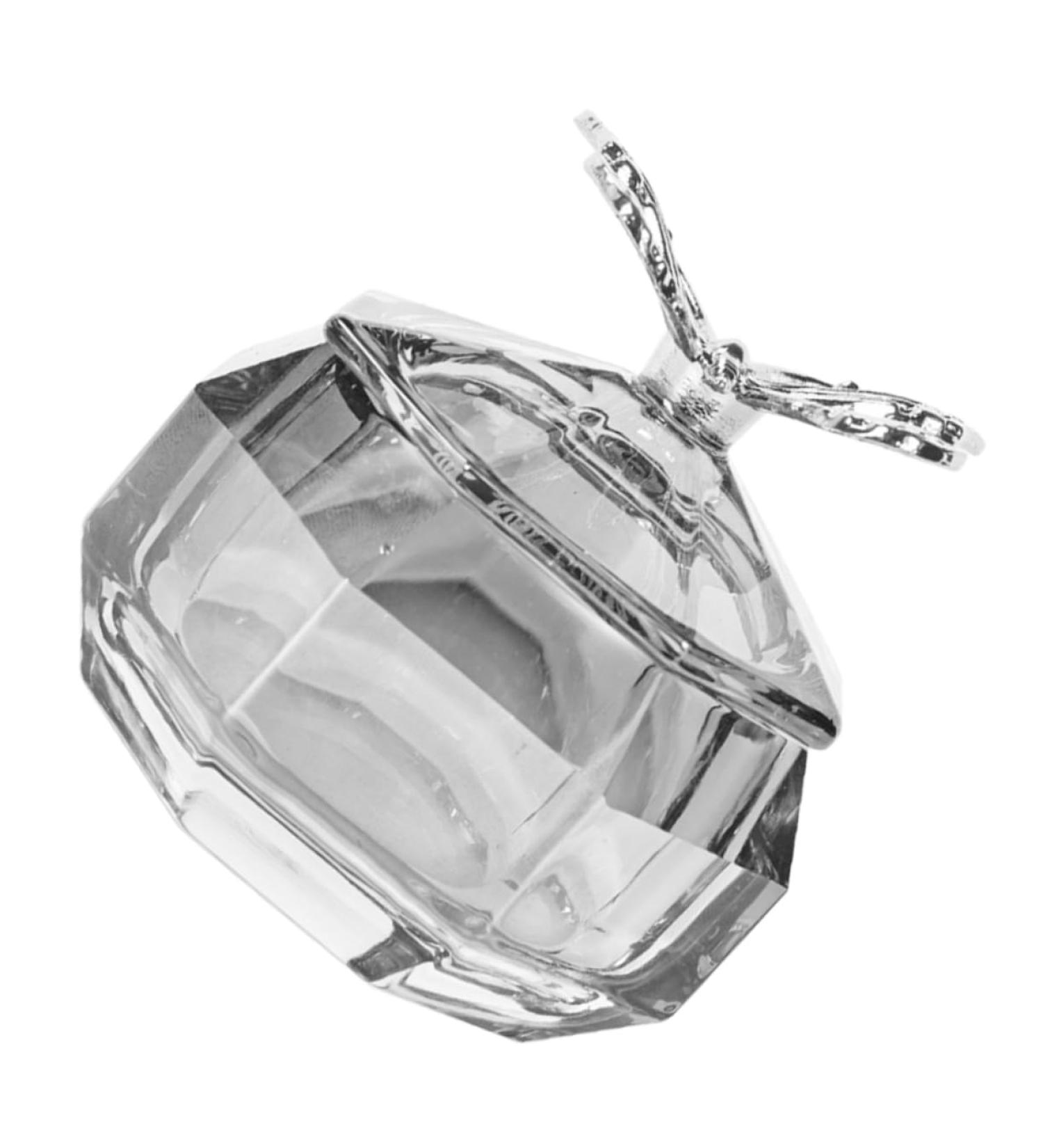minkissy Crystal Glass Nail Dish Cup Dappen Dish for Acrylic Nails Nail Cups Dappen Dish Nail Liquid Nail Dappen Dish Nail Dish with Lids Acrylic Nail Tools Manicure Wash Pen Zinc Alloy - Buy Online on GoSupps.com