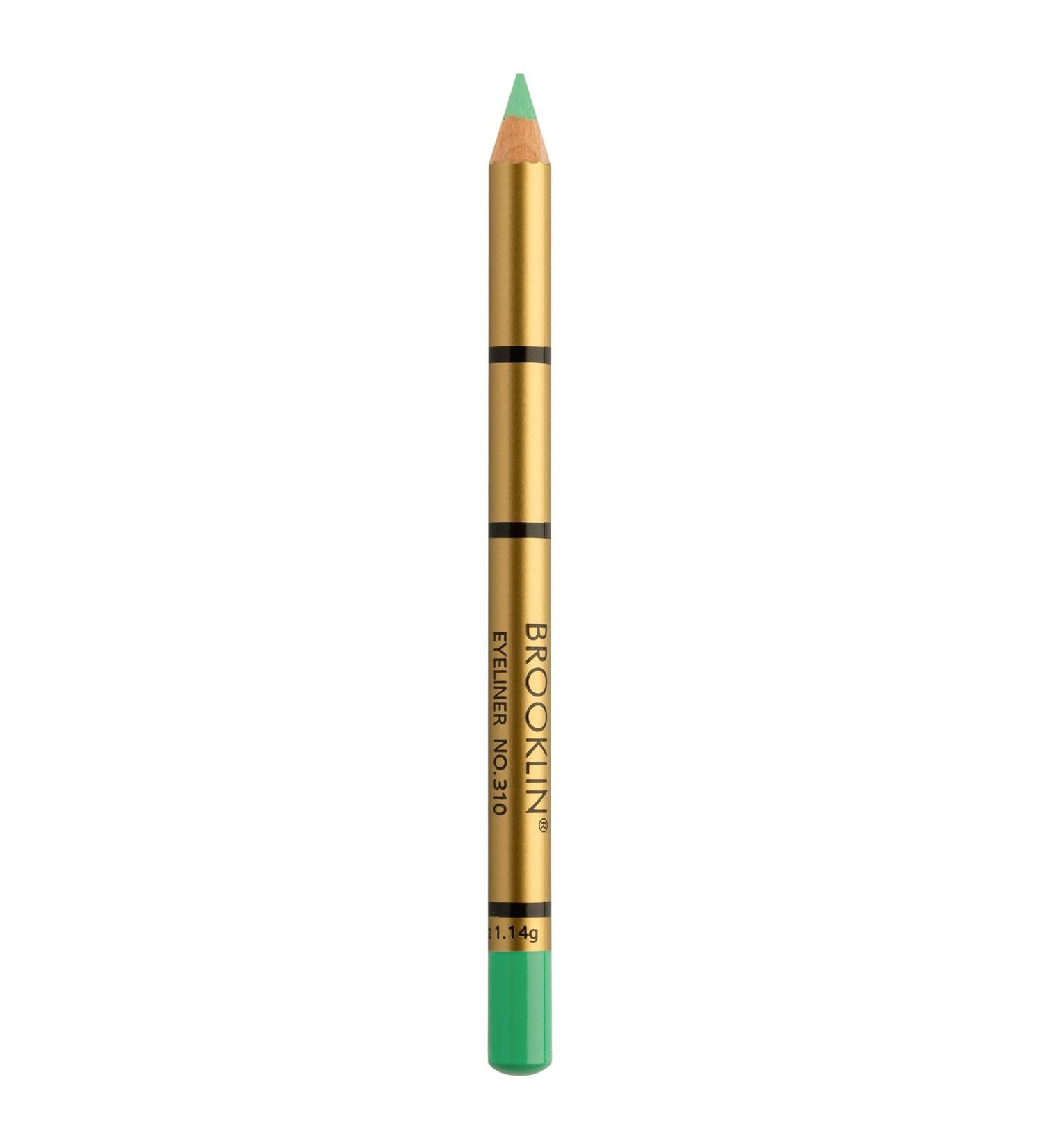 Impala - Brooklin Waterproof Eye Pencil | Water Resistant | Creamy and Smooth Texture | Easy Application | Long Lasting | Color 310 Matte Light Green - Buy Online on GoSupps.com