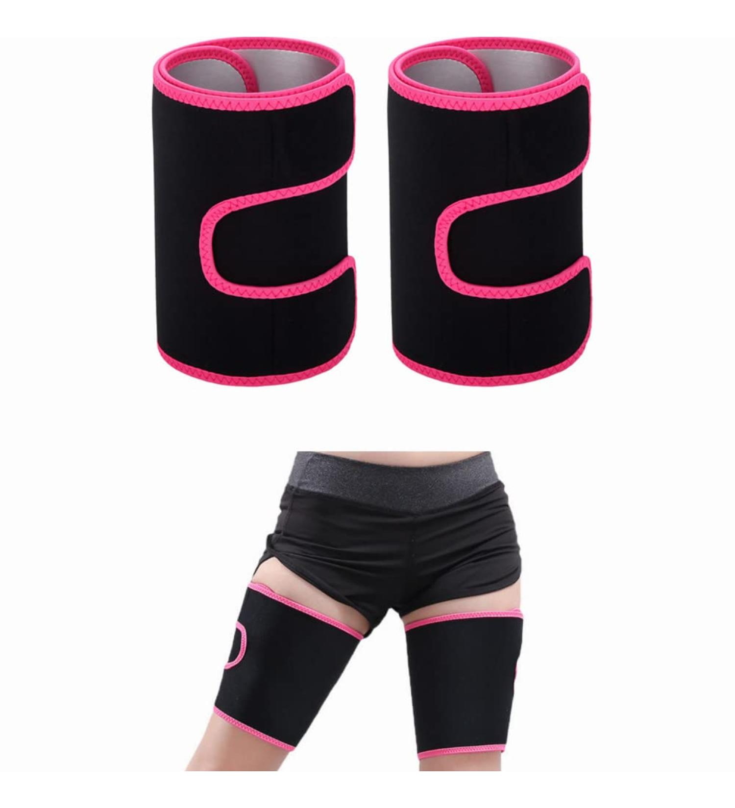 Thigh Trimmer Sleeves for Women - Sweat Slimmer Wraps for Weight Loss - 1 Pair (24.4 x 7.9inch) - Buy Online on GoSupps.com