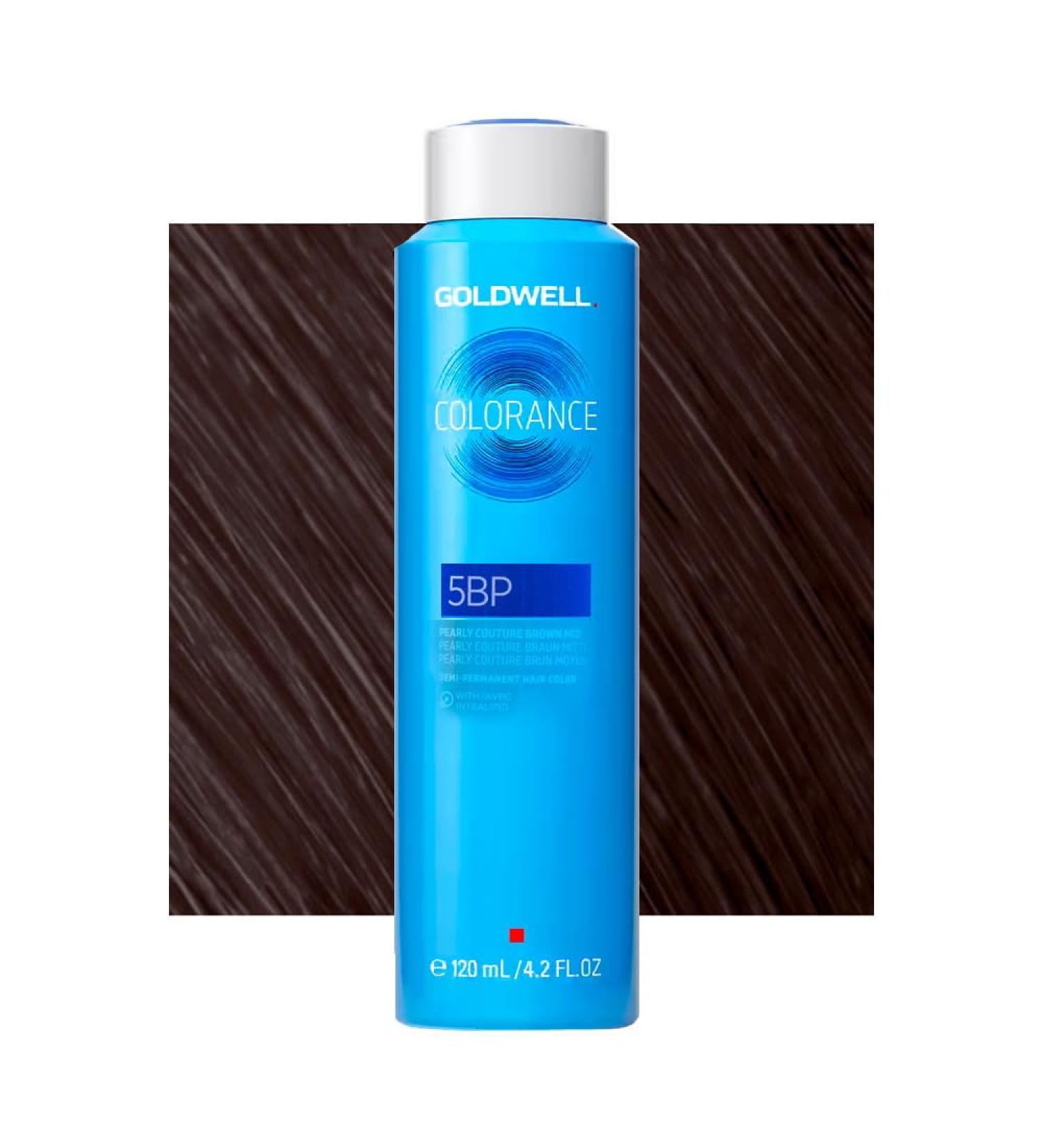 5BP Castano medio perla couture Goldwell Colorance Cool browns can 120ml