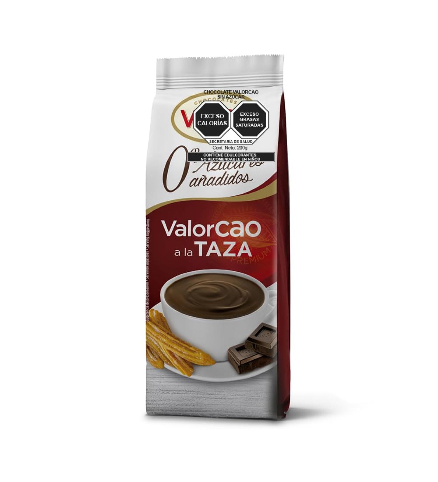 Preparation for thick Spanish chocolate without added sugar Valor 400 Grs - Buy Online on GoSupps.com