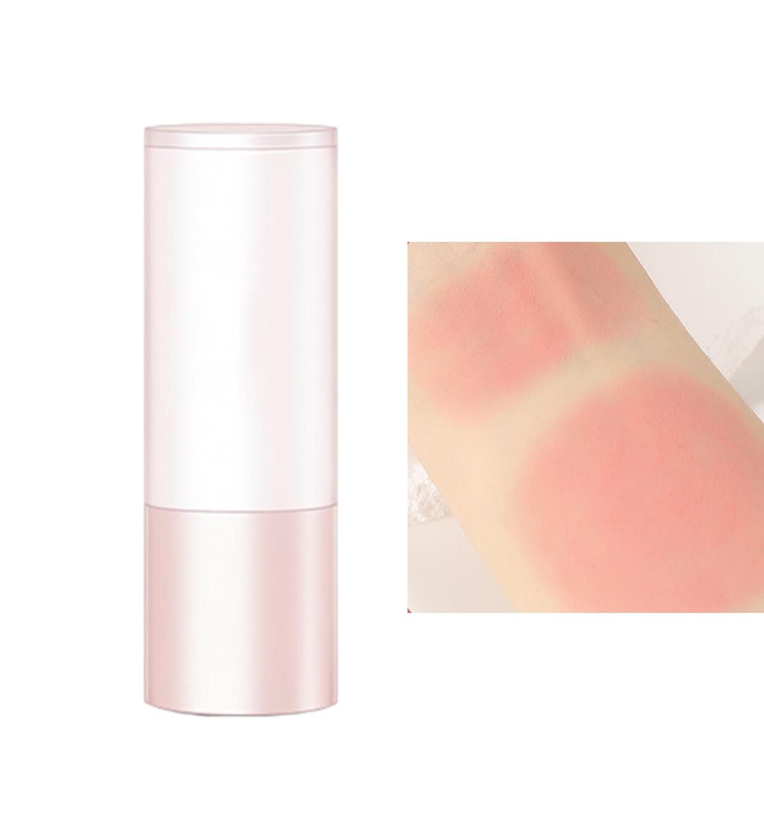 Cream Blush for Cheeks Multi-Use Smooth Pink Blush with Sponge Head | Cheek Tint for Cheeks & Lip & Eyeshadow Makeup Easy Application Natural-Looking Face Makeup 1.5g Jmedic #03 the Peach Blossom - Buy Online on GoSupps.com