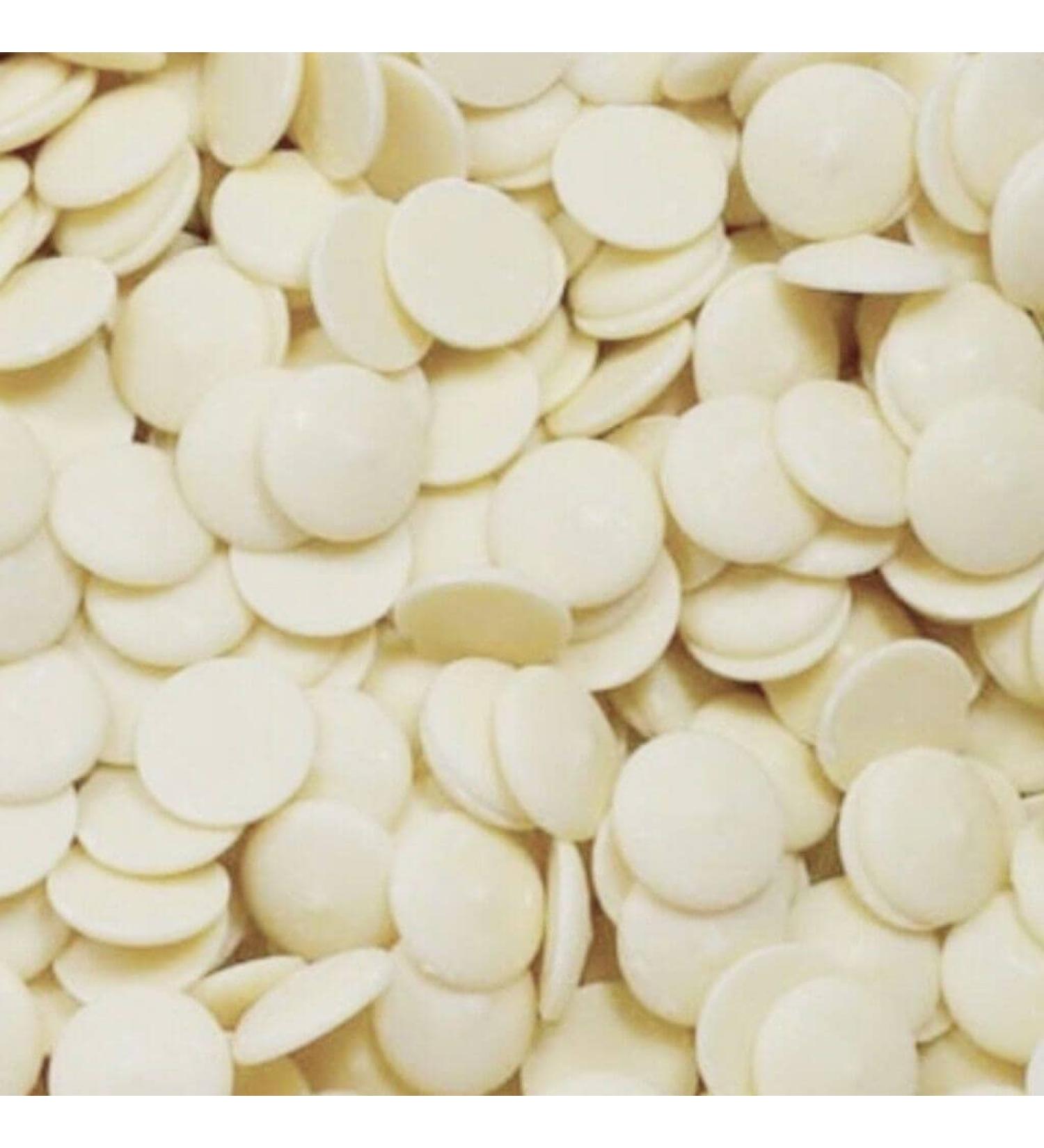 Ellies Jellies White Chocolate Buttons 500g Bag