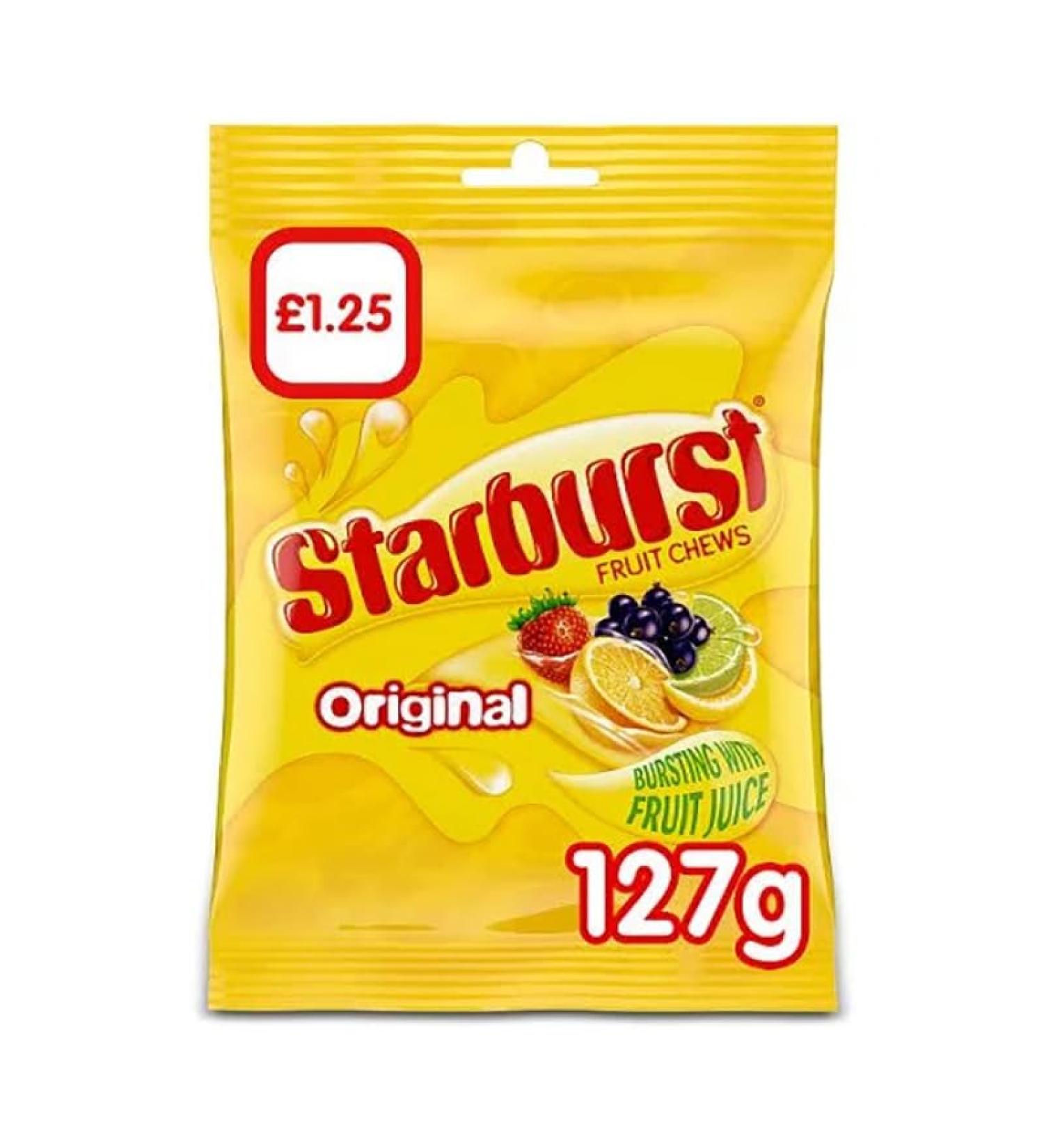 Starburst Original Fruit Chews Treat Pack 12 x 127g PMP