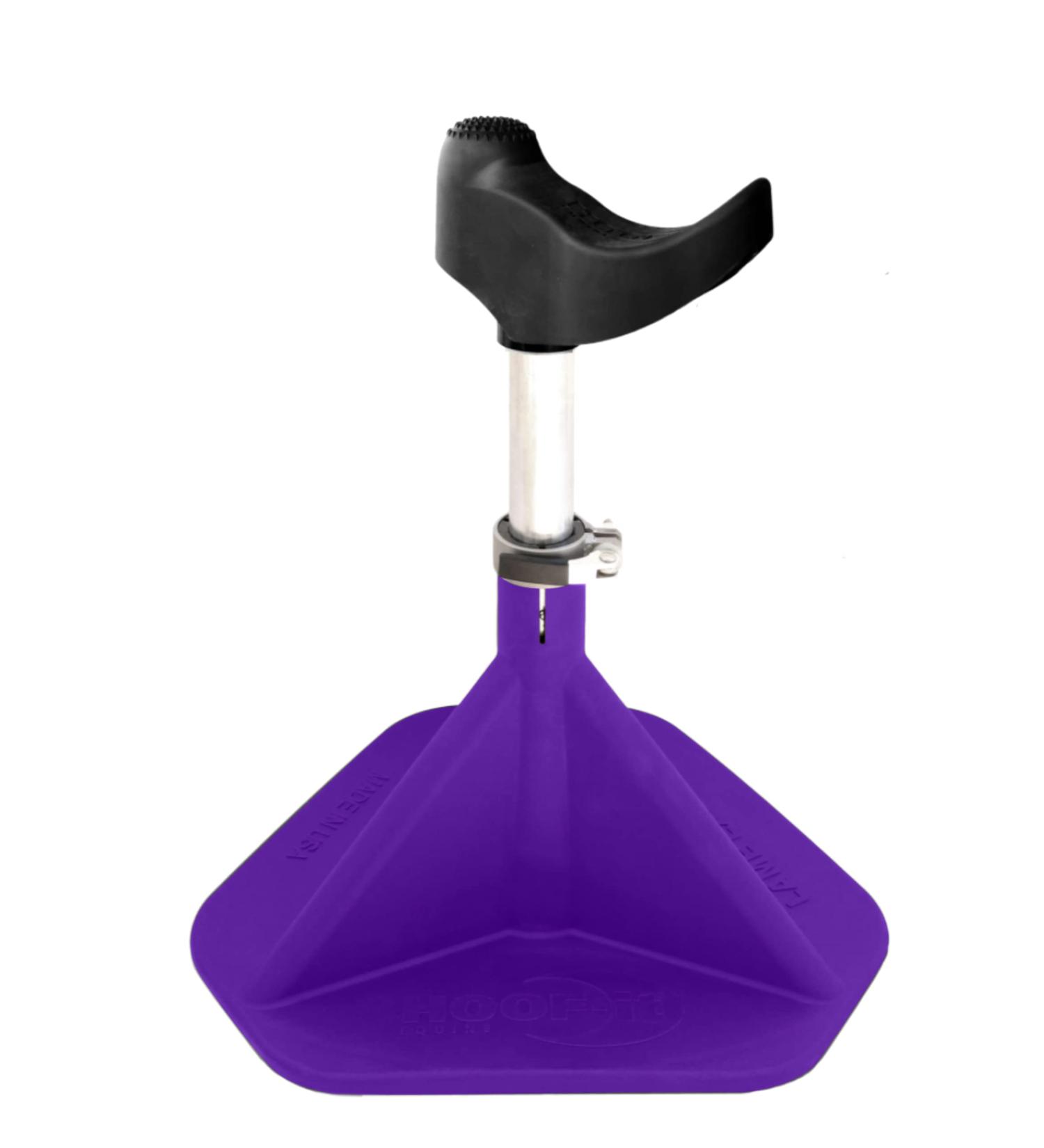 Hoof-It Blacksmith Hoof Stand & Rack in Purple | Premium Quality Hoof Care for Horses | International Shipping Available - Buy Online on GoSupps.com