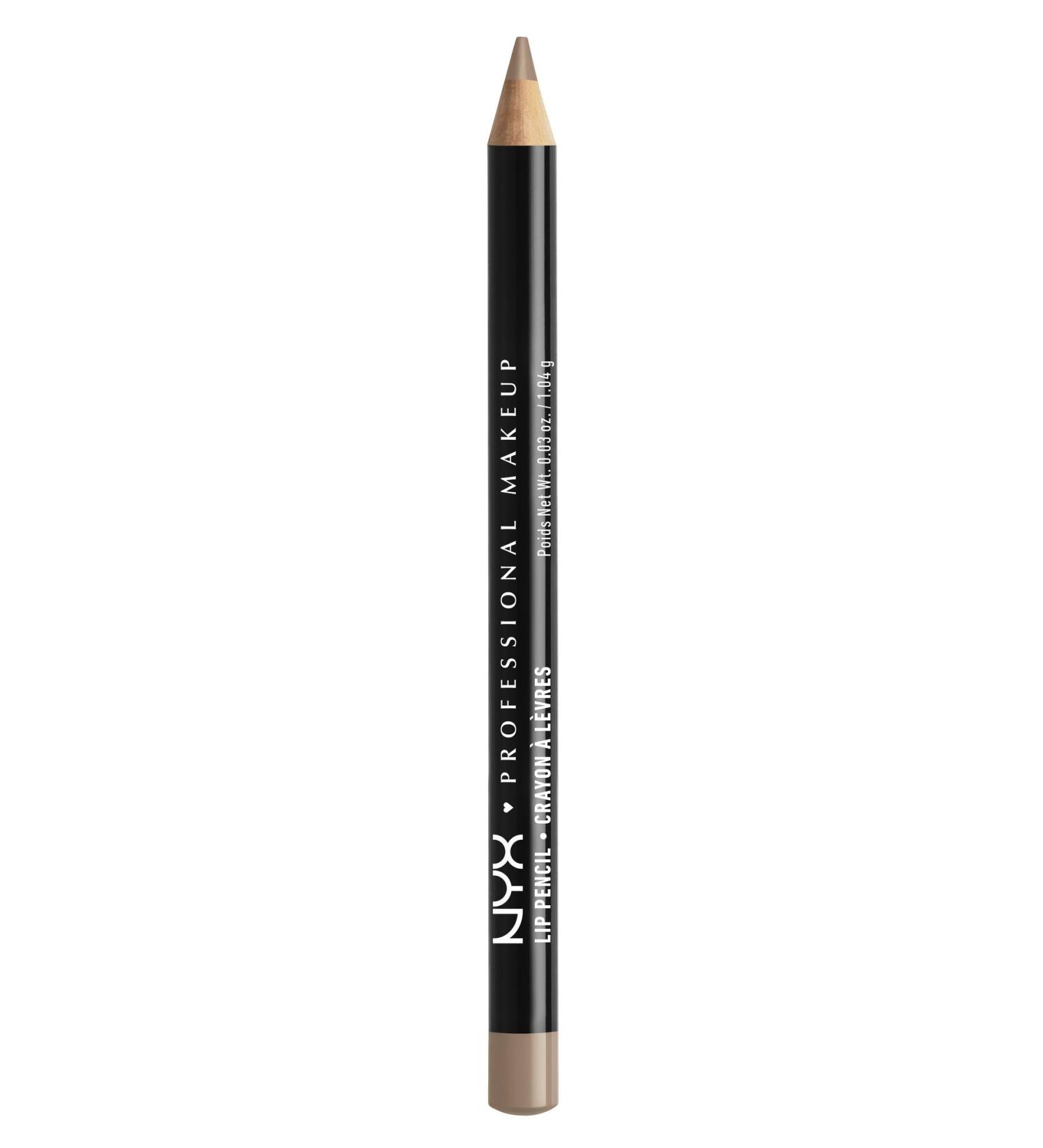 Nyx Professional Makeup Slim Lip Liner Pencil - Brown (SLP 802) - Buy Online on GoSupps.com