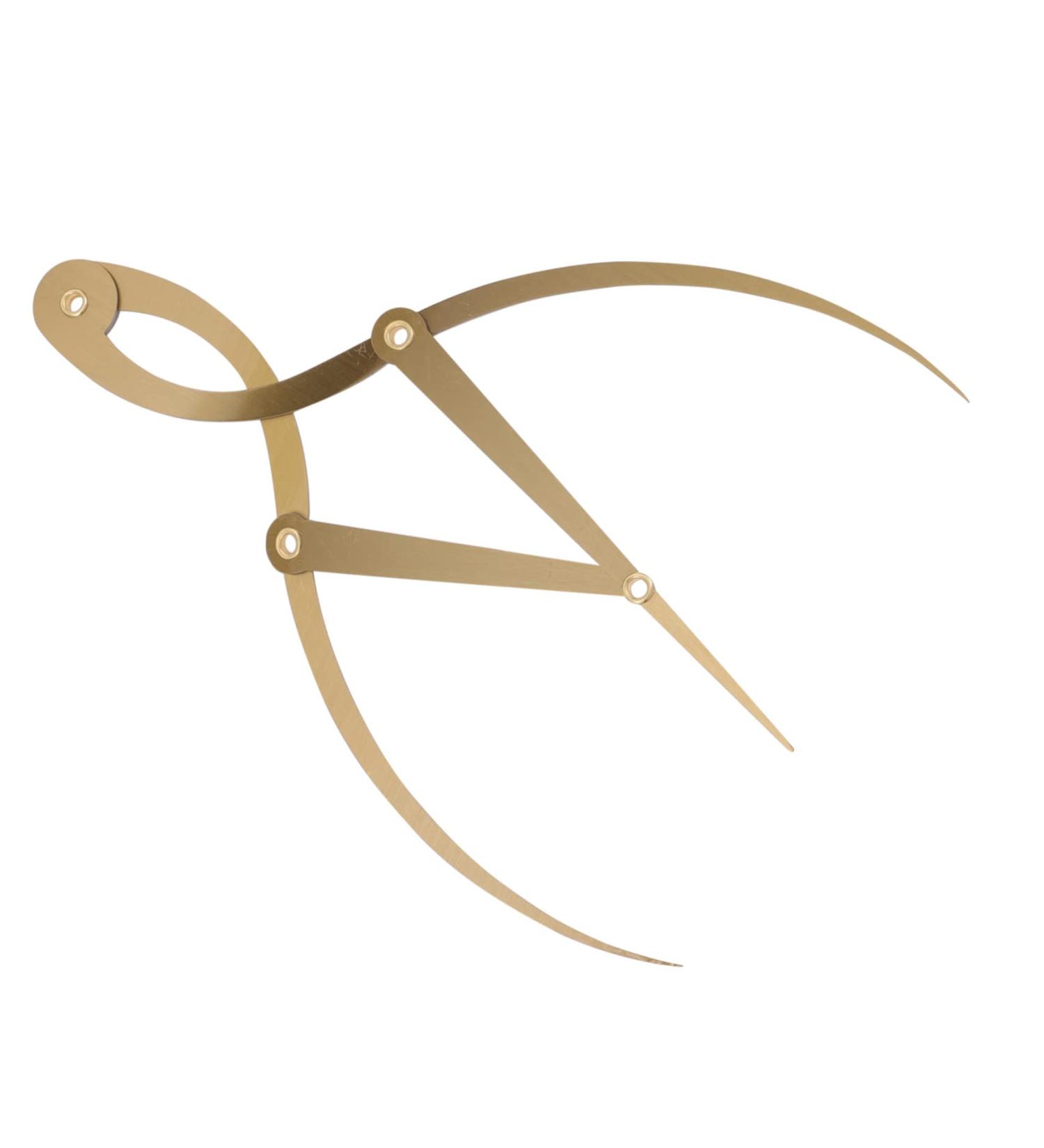 FRCOLOR 1pc Eyebrow Positioning Ruler Eyebrow Mapping Ruler Eyebrow Tattooing Positioning Ruler Appliance 1 count (Pack of 1) Golden - Buy Online on GoSupps.com