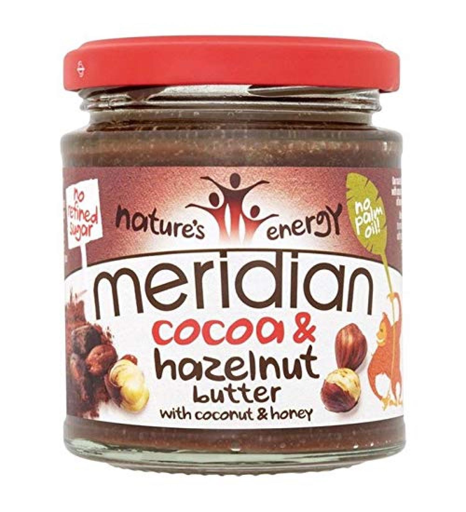 6X Meridian Cocoa & Hazelnut Butter 170g