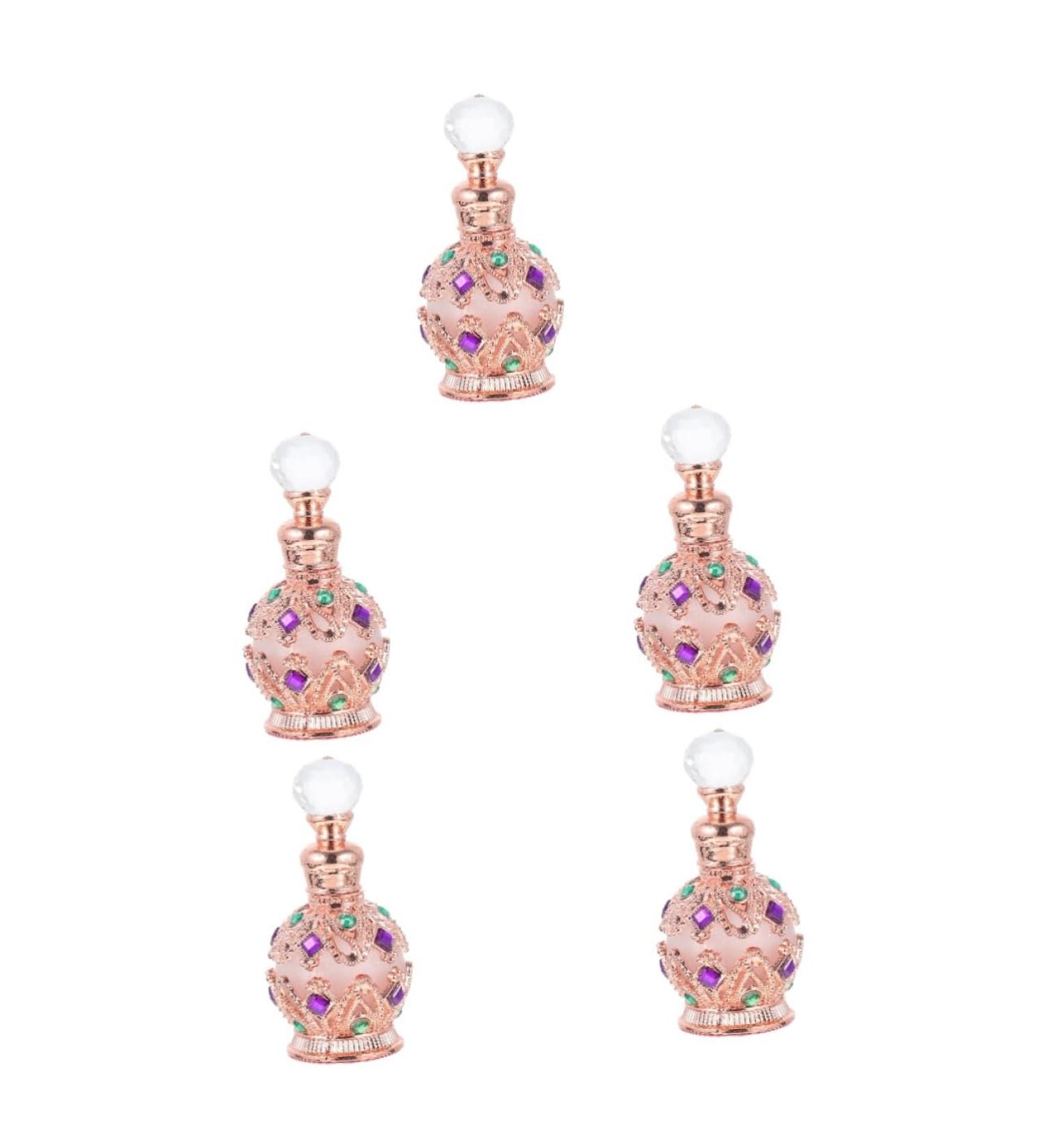 minkissy Diffuser essential oil bottle vintage dropper bottle essential oil car diffuser empty perfume storage bottle glass essential oil diffuser aromatherapy bottle alloy travel Perfume - Buy Online on GoSupps.com