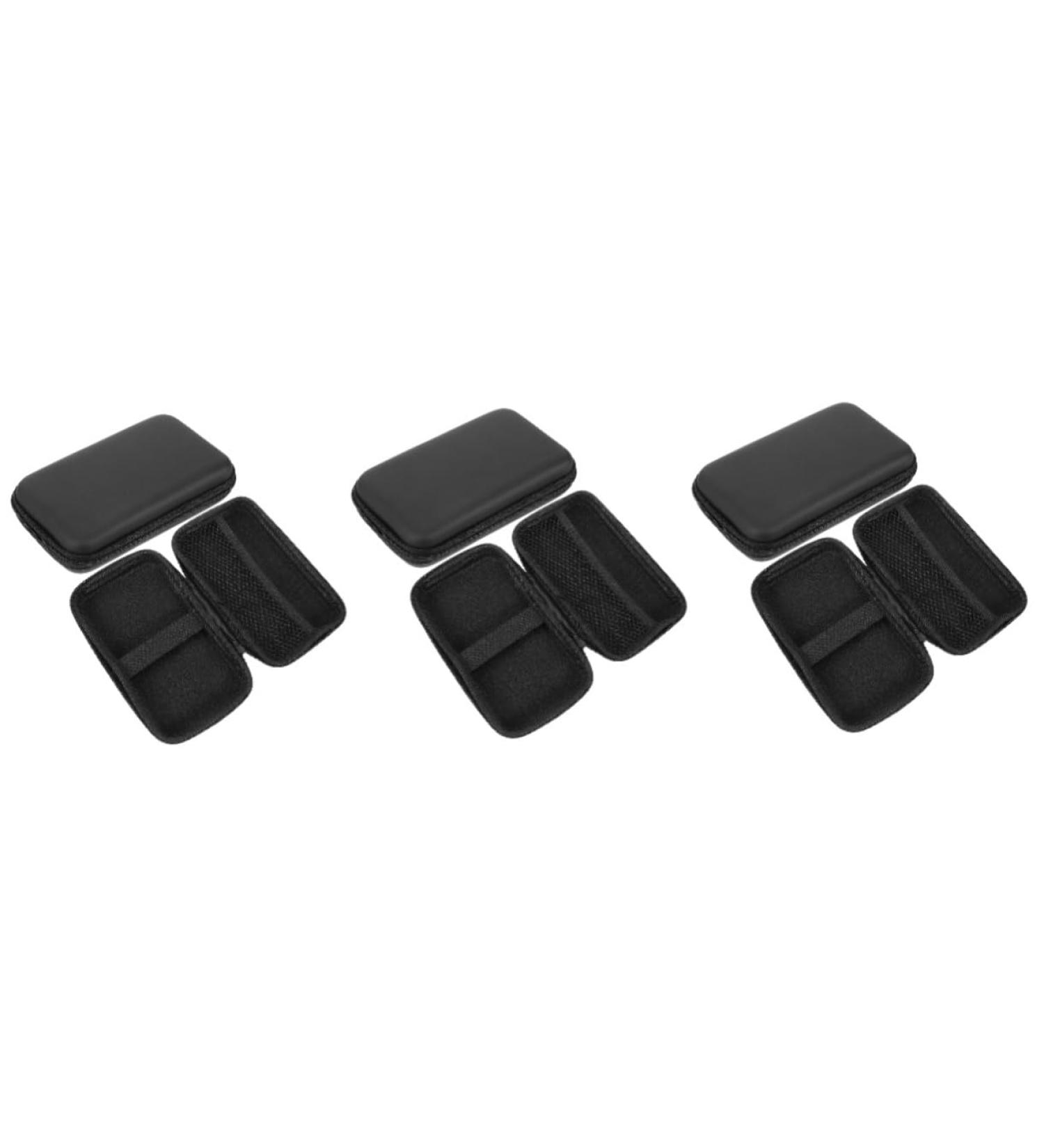 Hemoblo 6 STK Tampon Organizer - Compact Electronic Organizer Bag for Travel | Power Bank & Cable Storage Case | EVA Sleeve for Tampons & Cables - Buy Online on GoSupps.com