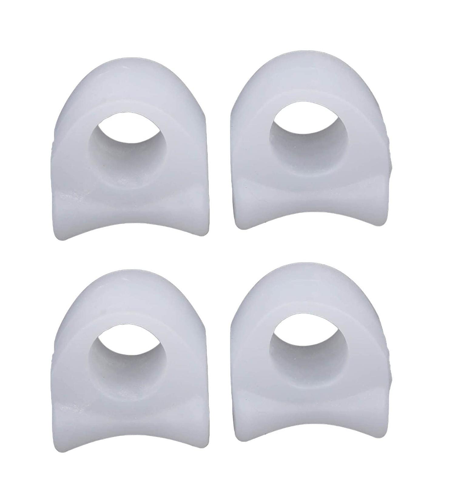 Toe Corrector Gel Separator for Bunion & Plantar Fasciitis - One Size White - Buy Online on GoSupps.com