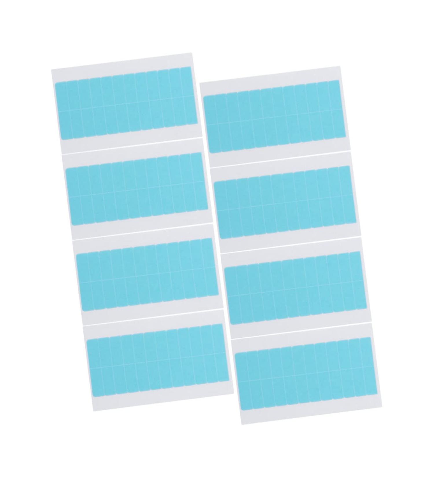 Beatifufu 8 Sheets pu sticker double sided hair extensions women wig tape Headband hair hair tape lace front wig tape women's extend tape roll seamless extention tape for hair - Buy Online on GoSupps.com