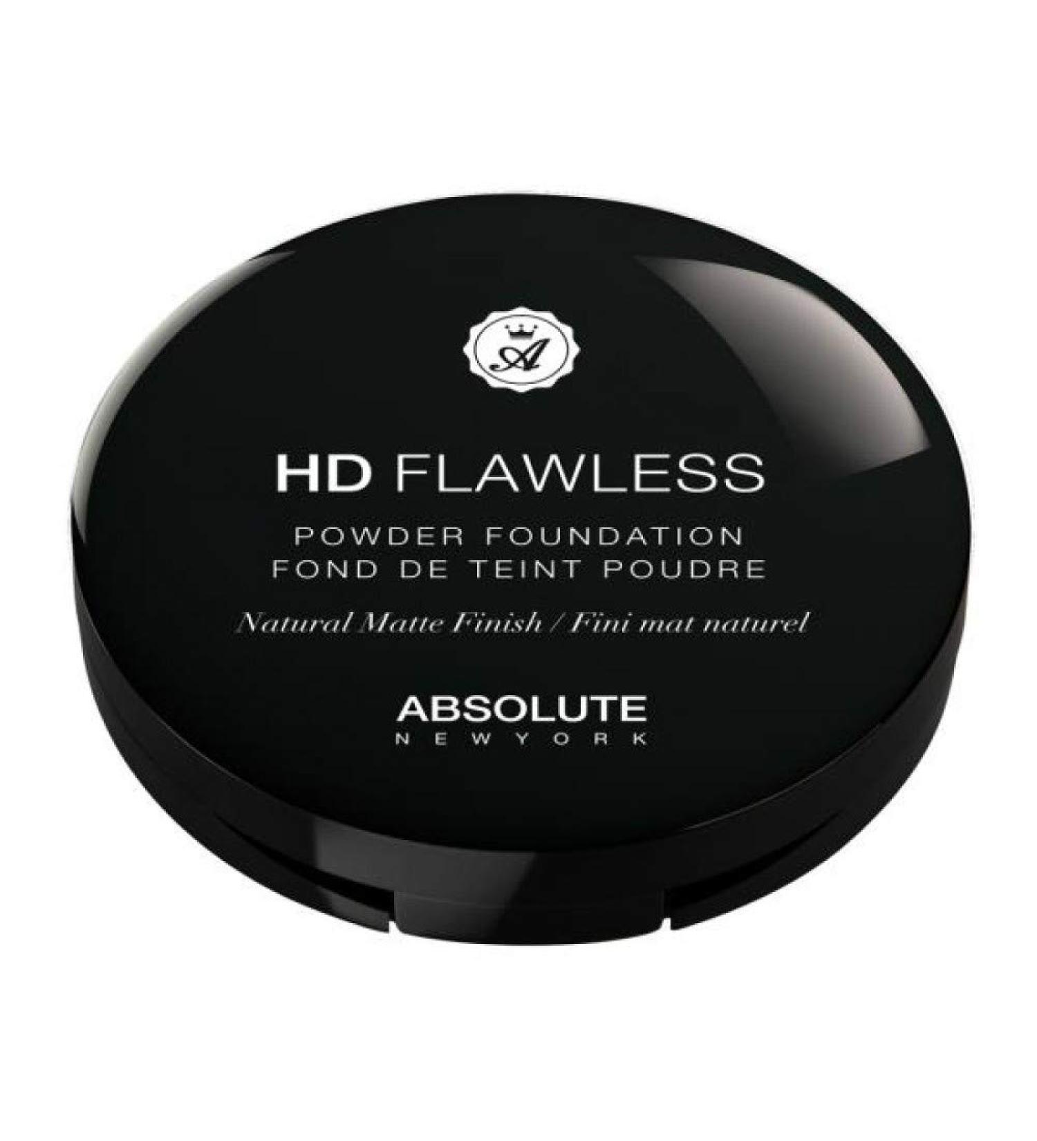 ABSOLUTE NEW YORK - HD FLAWLESS POWDER FOUNDATION (COGNAC)