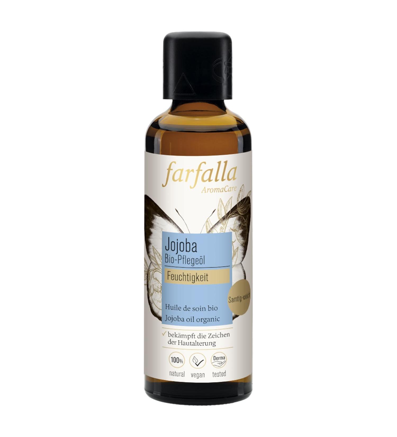 farfalla Jojoba organic care oil moisture 75 ml