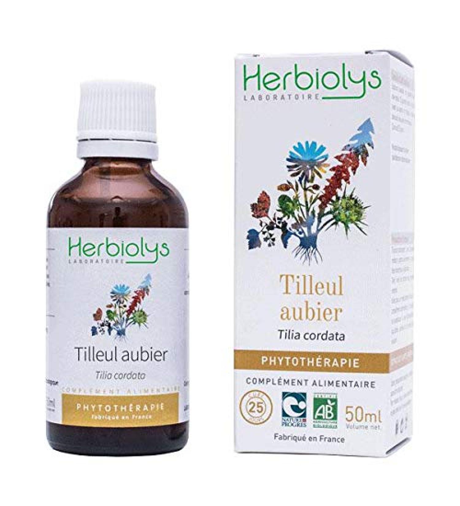 Herbioys - Phytotherapy Organic Linden Extract | 50 ml Bottle | Detox Dietary Supplement - Buy Online on GoSupps.com