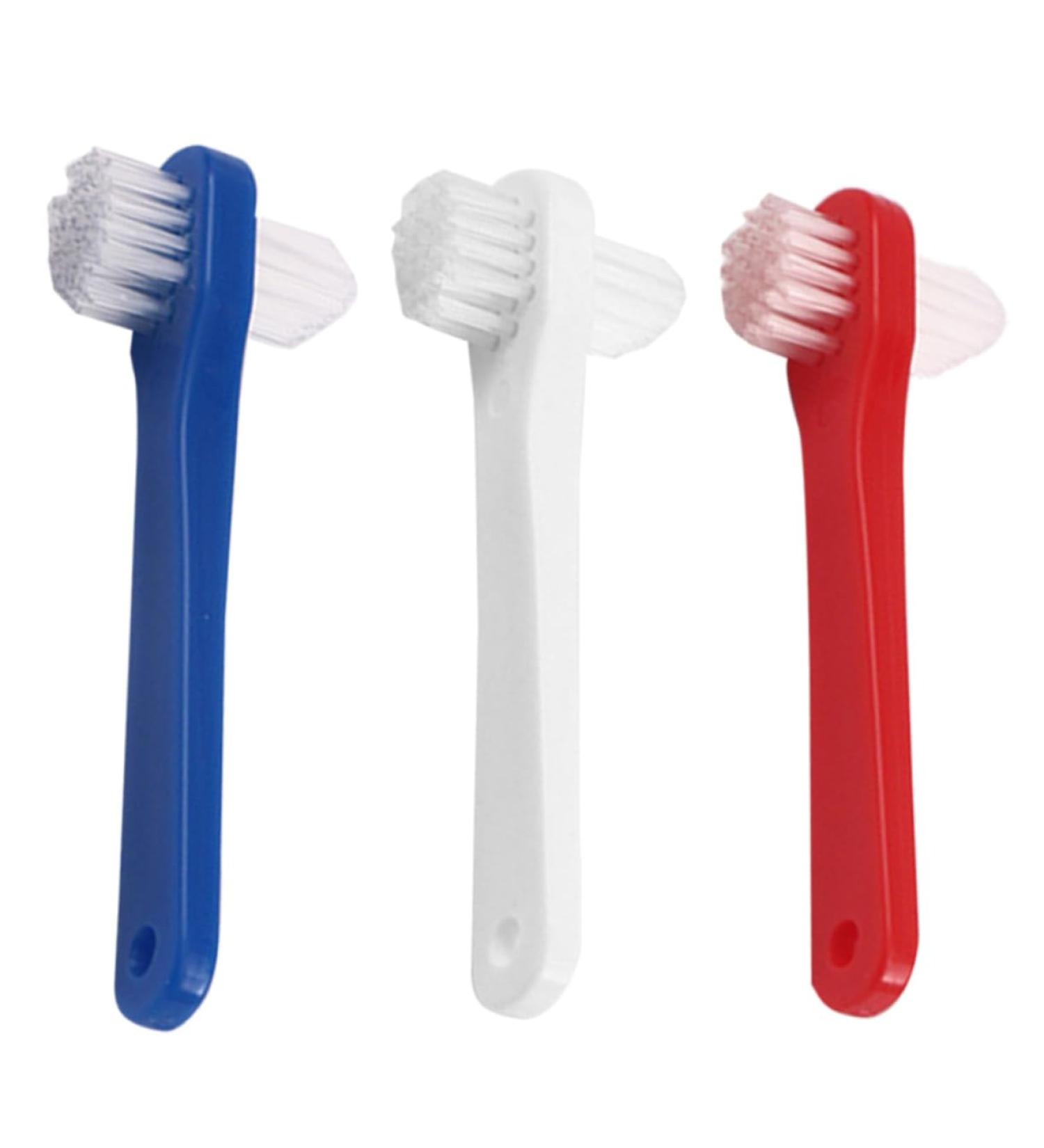 Vintorky 3ST Toothbrush & Prosthesis Cleaning Tool - Essential Dental Care Accessories for False Teeth - Buy Online on GoSupps.com