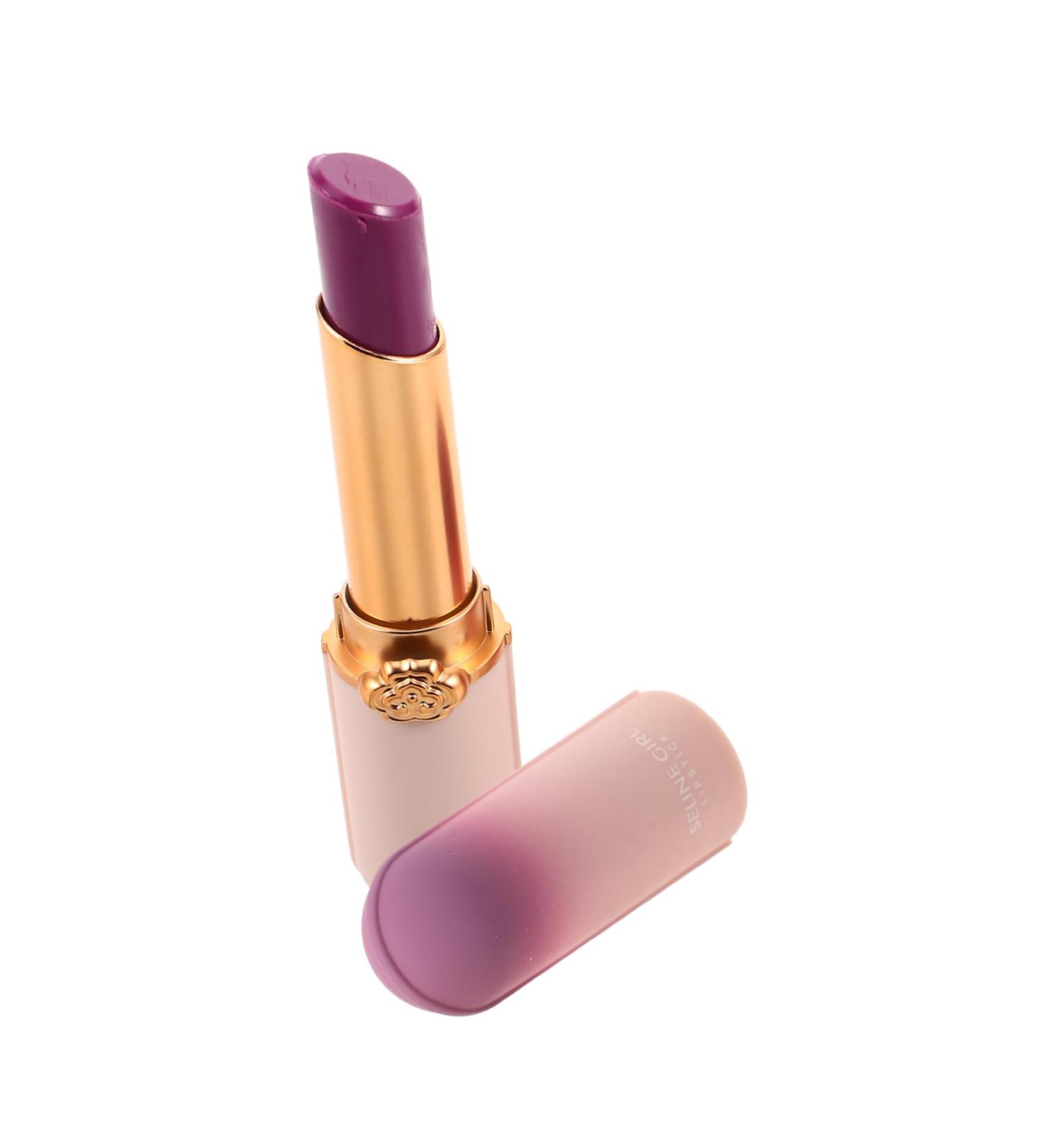  Mikinona Mikinona Natural Temperature Changing Moisturizing Lipstick Grape Flavored Tinted Lipstick for Women Lip Moisturizing Care - Buy Online on GoSupps.com