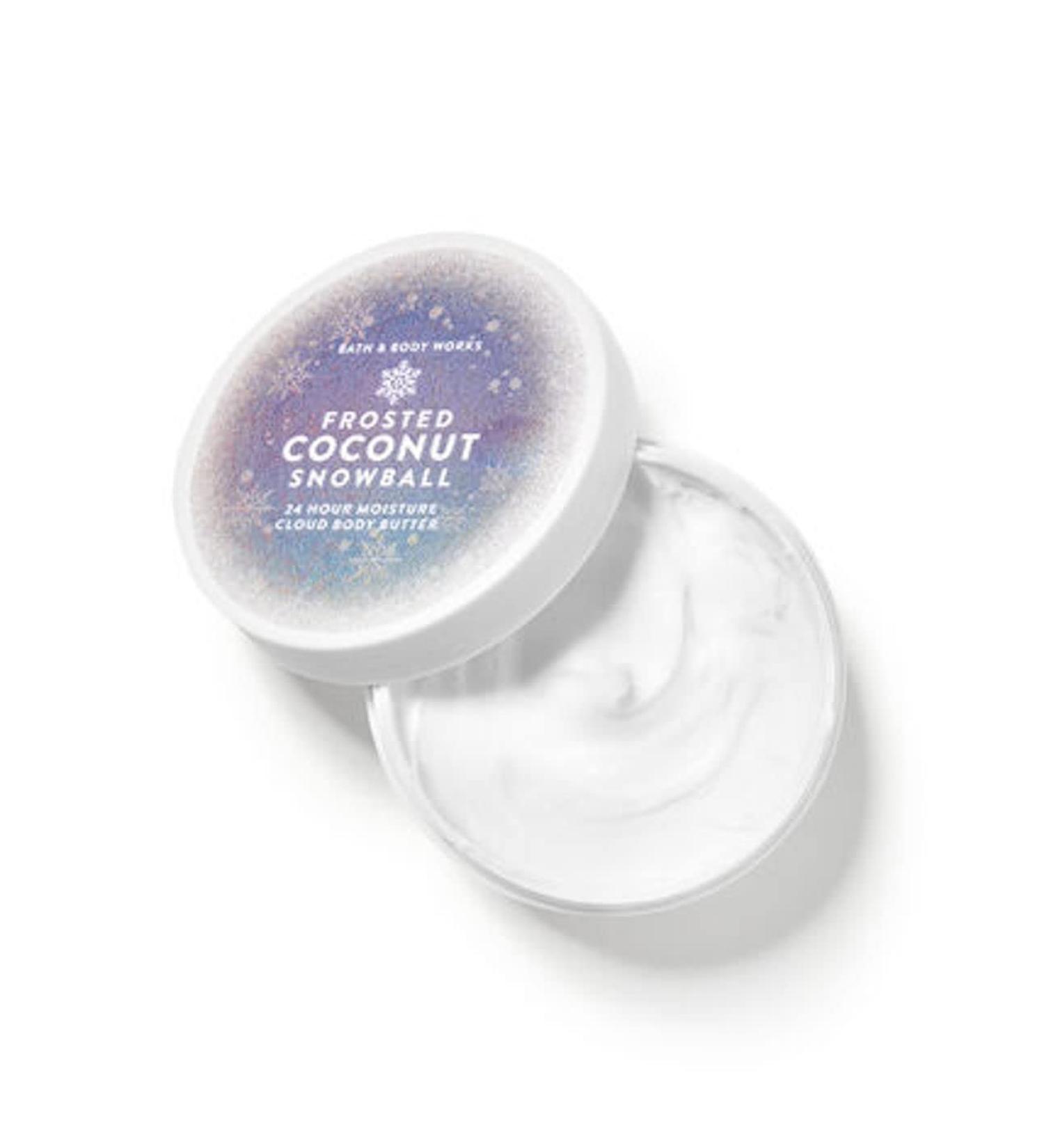 Bath and Body Works Frosted Coconut SnowBall Body Butter With Shea & Coco Butter - 6.5 oz (Frosted Coconut SnowBall)