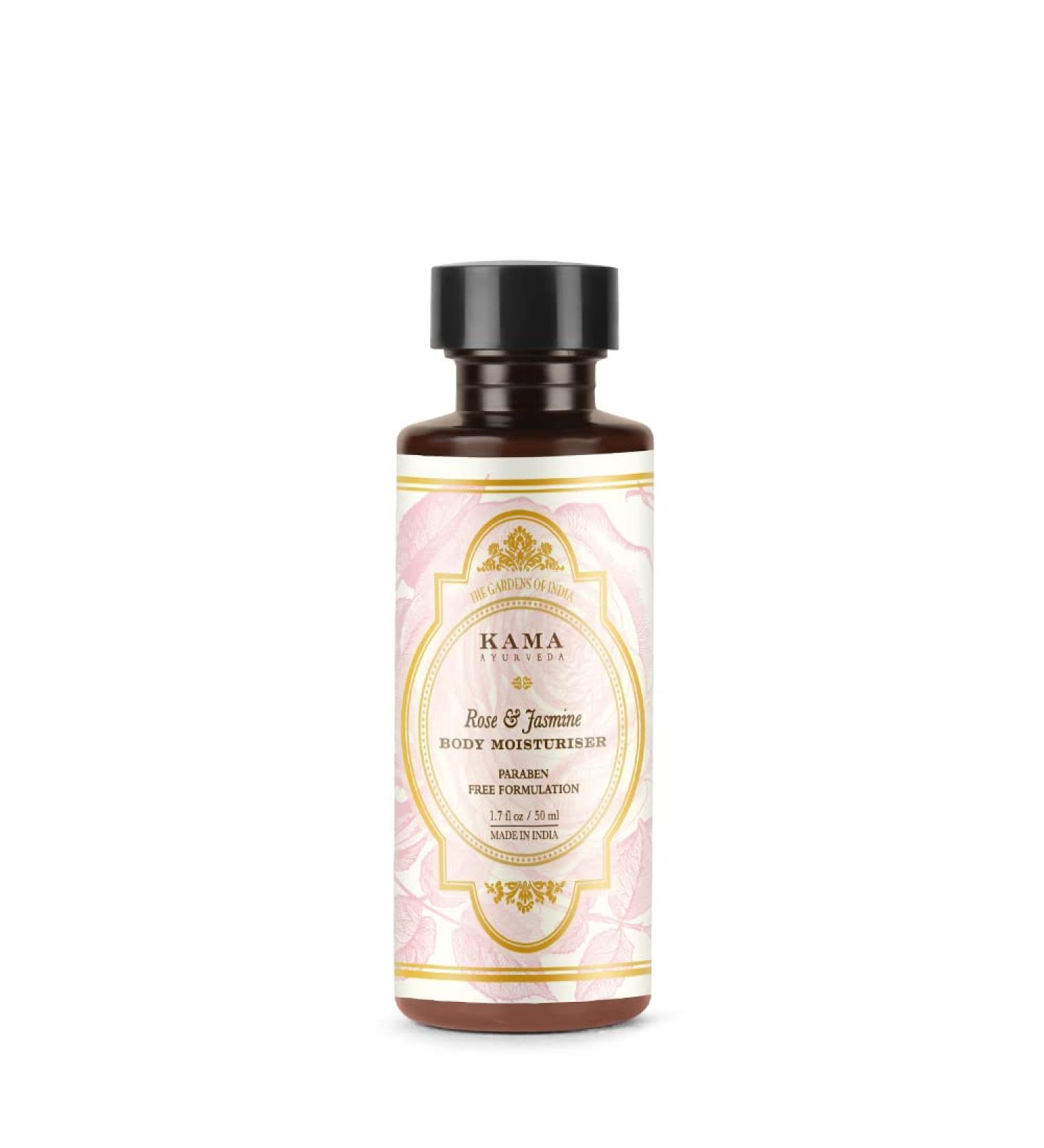 Kama Ayurveda Rose and Jasmine Body Moisturiser 50ml