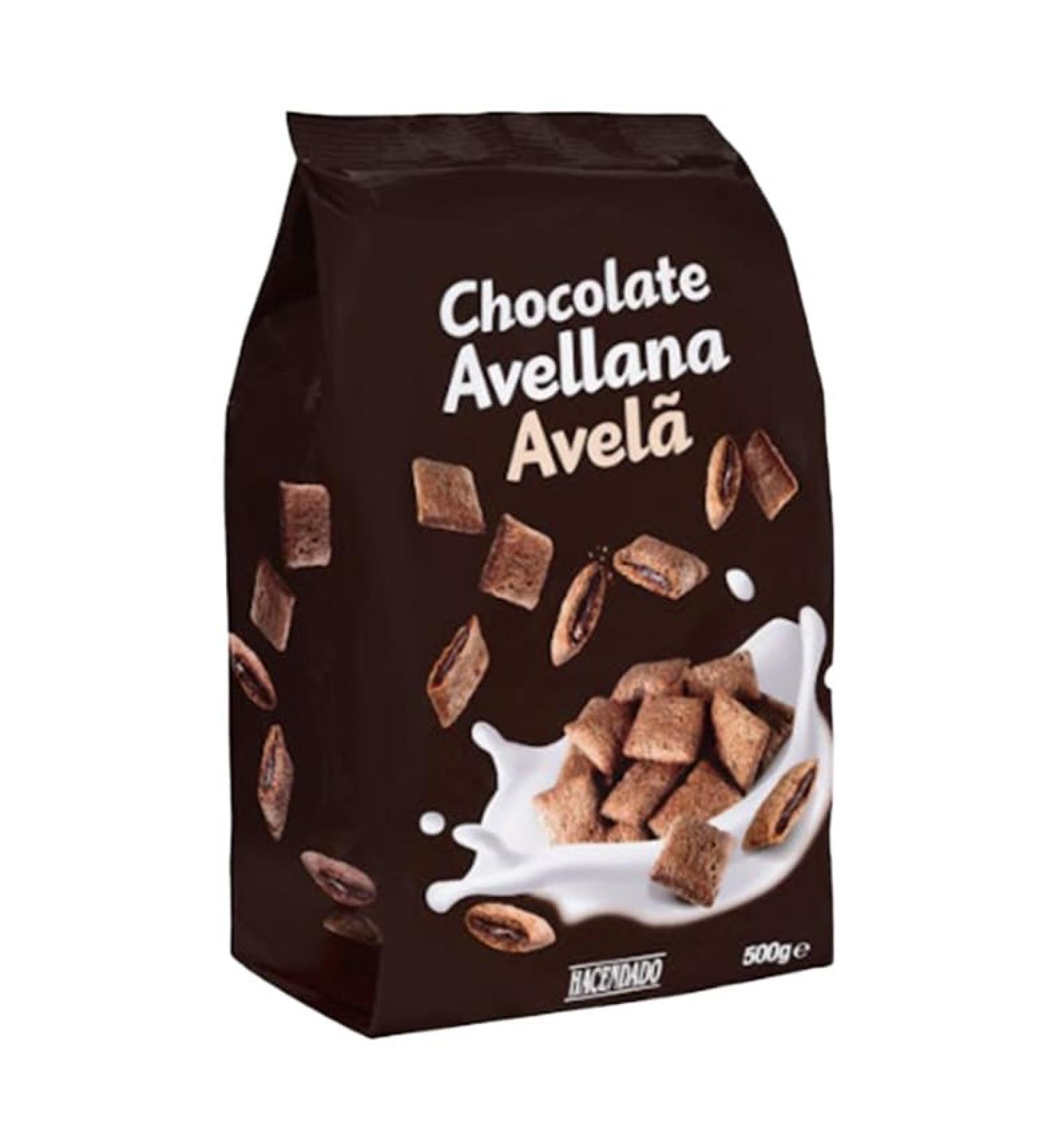 C r ales fourr es au chocolat et la noisette Hacendado Pack de 3