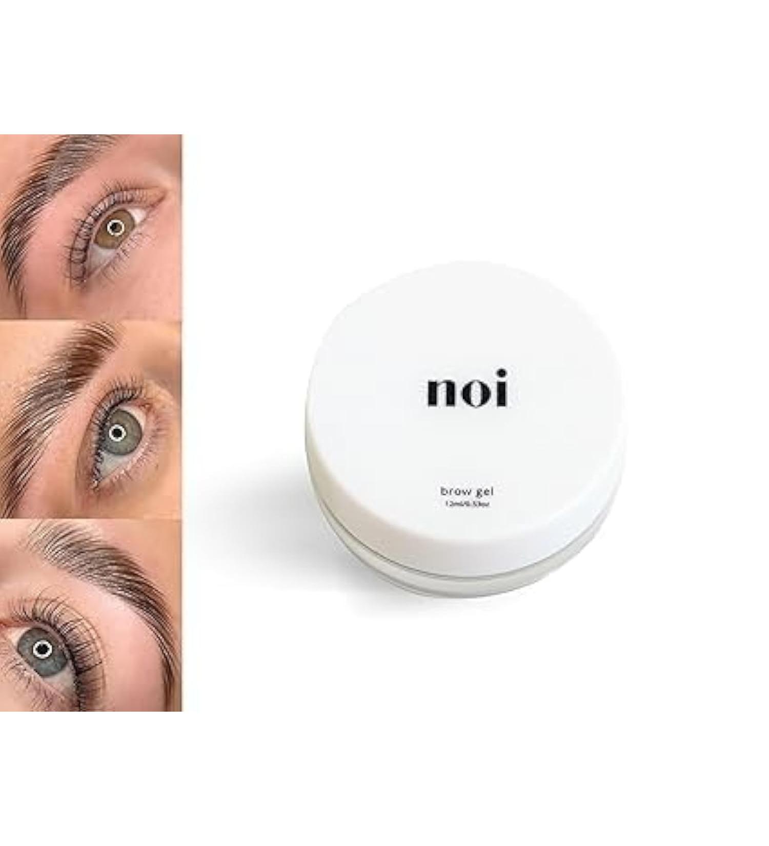 Noi brow Lifting Eyebrow Gel Clear Long-Lasting Definitive Setting Translucent Vegan No Microplastic Particles Fragrance Free 1 Pack (12g) - Buy Online on GoSupps.com