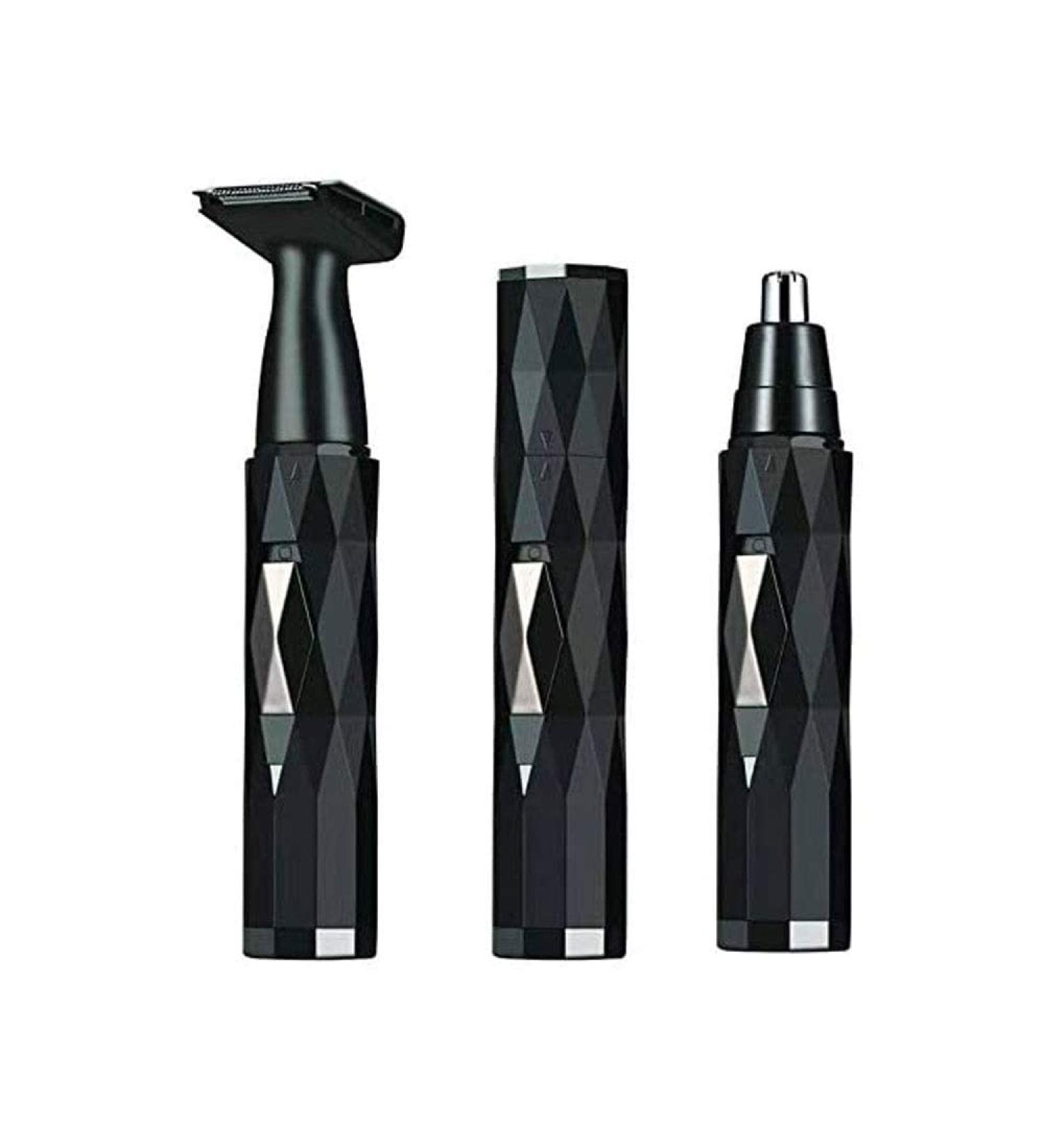 Buy 2-in-1 Nose Hair Trimmer for Men & Women | USB Rechargeable Ear & Nose Trimmer | Dual-Edge Painless Hair Clipper - Buy Online on GoSupps.com