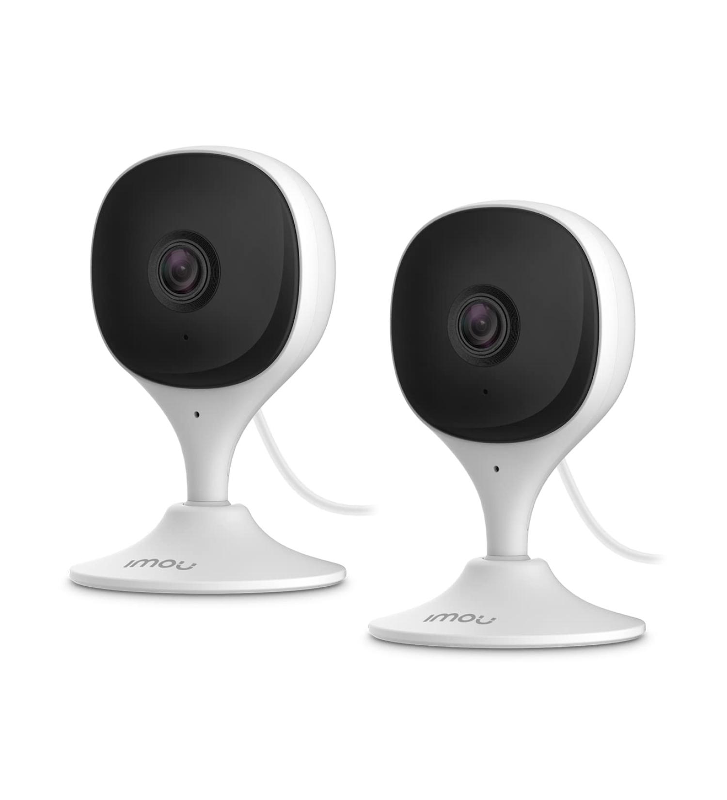 Imou 1080P Home Security Camera 2 Pack with Night Vision, 2-Way Audio, Human & Sound Detection | WiFi Indoor Camera Dog Cam | Works with Alexa | 2MP - Buy Online on GoSupps.com