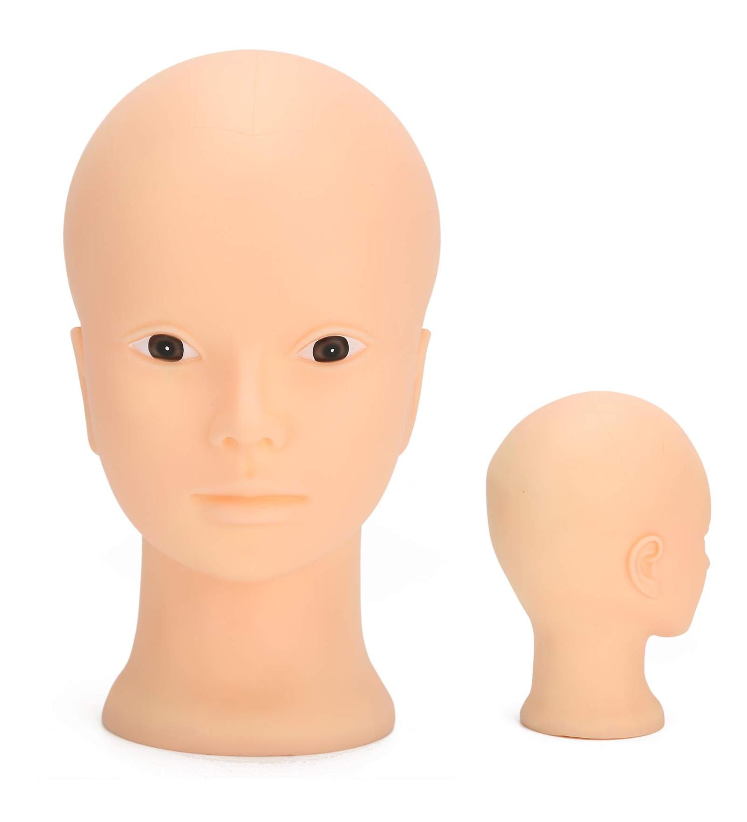 49cm Makeup Training Head - Realistic Doll Head for Makeup Exercises & Display | Perfect for Professionals & Students - Buy Online on GoSupps.com