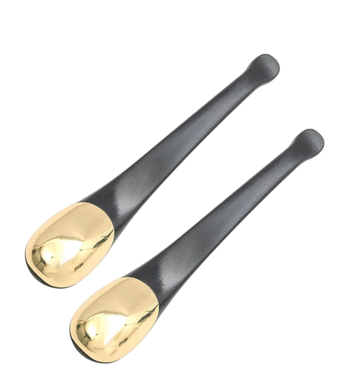 Housoutil 2 Pi ces De Massage Outil De Maquillage Outils De Soins De La Peau Fourniture De Maquillage Masseur De Cr me Pour Les Yeux Cryo B tons Cuill re M tal Cosm tique - Buy Online on GoSupps.com