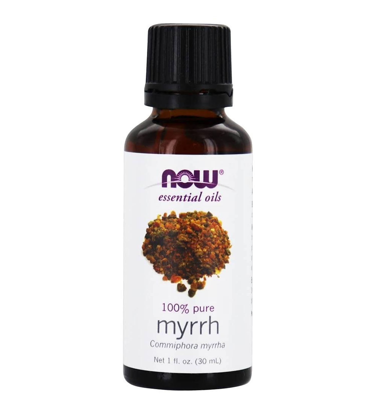 Now Foods Myrrh Essential Oil 1 fl oz - Natural Aromatherapy & Skincare - Buy Online on GoSupps.com