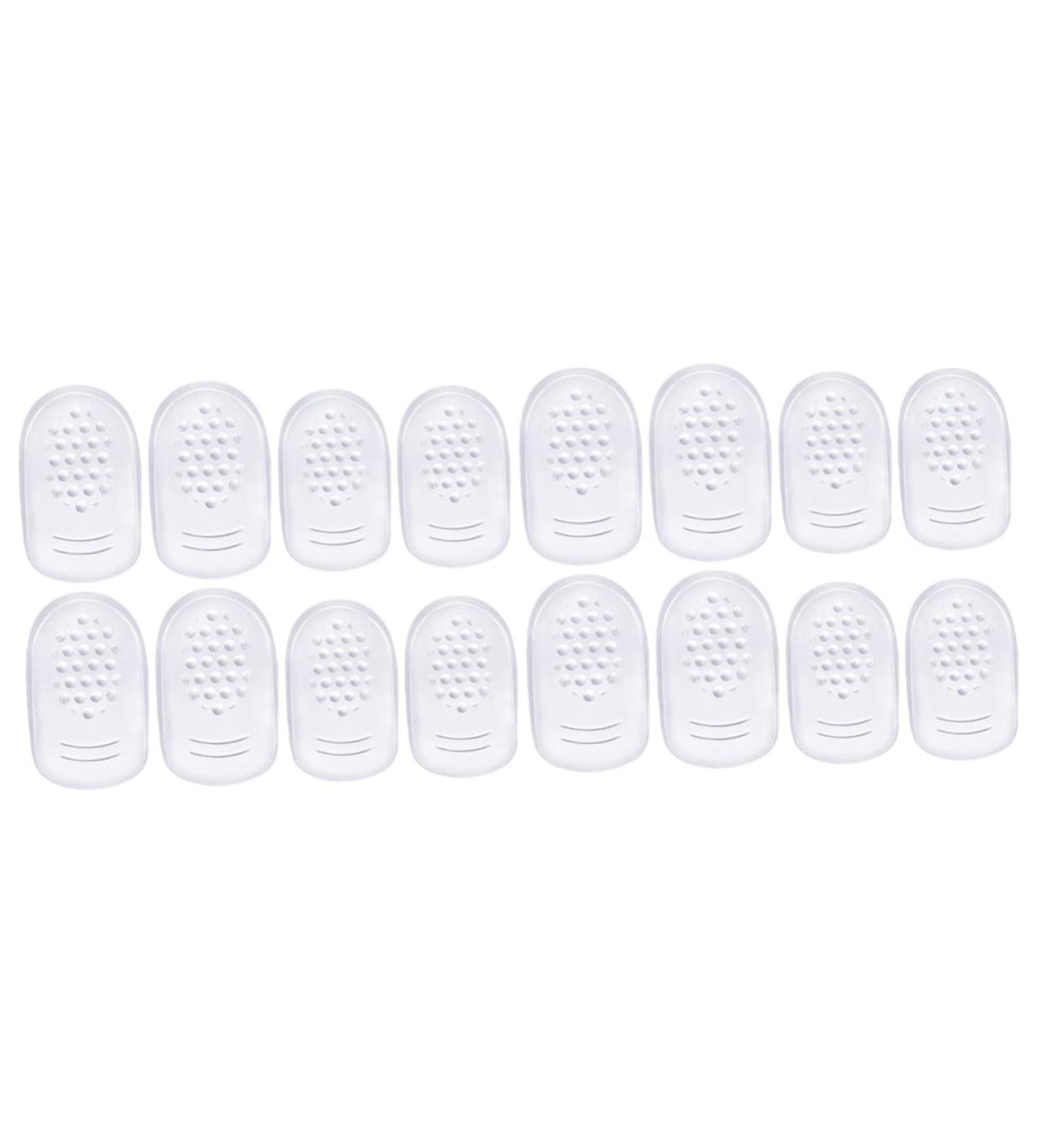 Buy 8 Pairs Non-Skid Silicone Heel Pads - Self-Adhesive High Heel Protectors for Women | Fatigue Relief & Anti-Wear Shoe Inserts - Buy Online on GoSupps.com