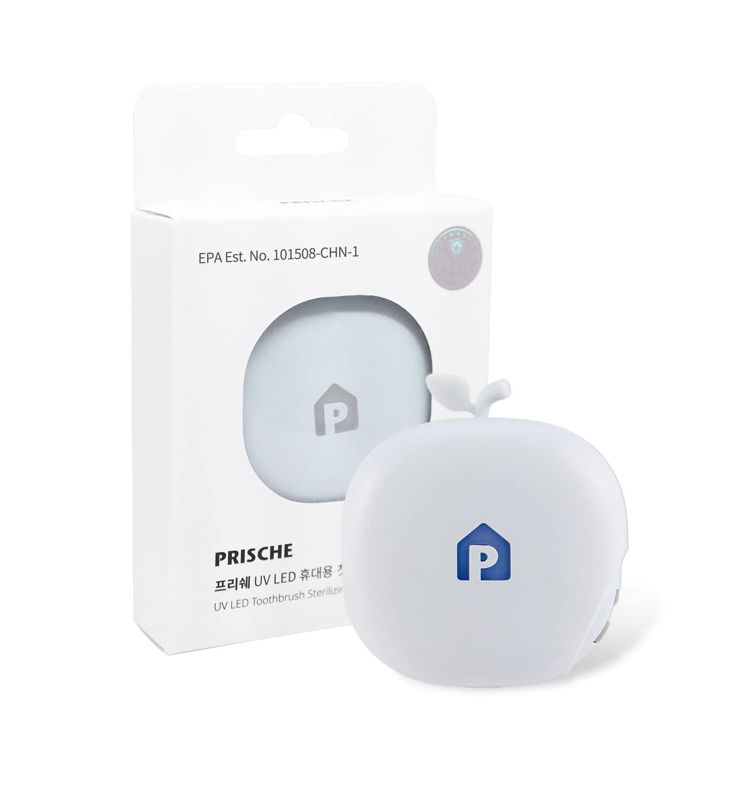 Hubdic Toothbrush Sanitizer + Holder | UV-C/UV-A Dual LED Sterilizer for Home, Office & Travel | USB Rechargeable | Automatic & Portable - Blue - Buy Online on GoSupps.com