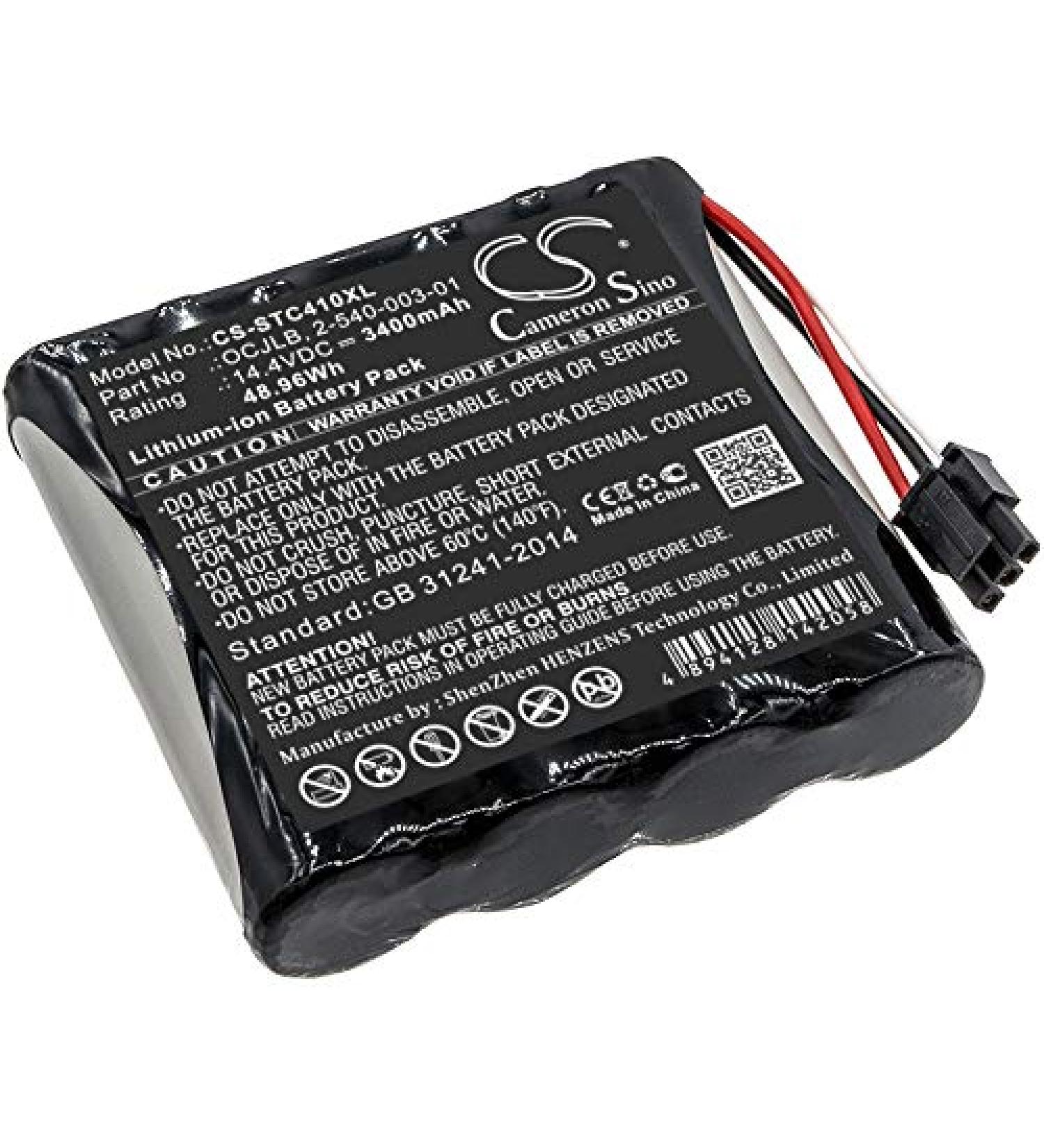 3400mAh Battery Replacement for Soundcast OCJ410 OCJ411a | High-Quality 14.4V Compatible Battery - Buy Online on GoSupps.com