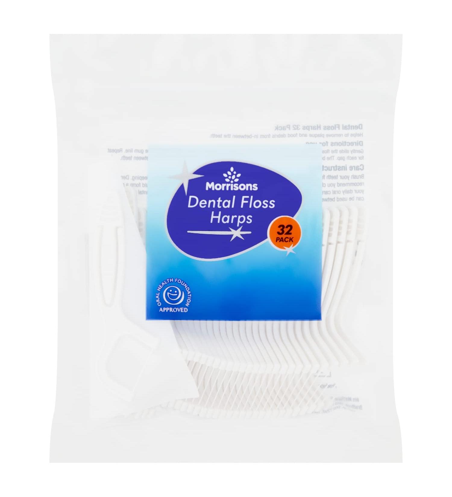 Morrisons Floss Harps 32 pack