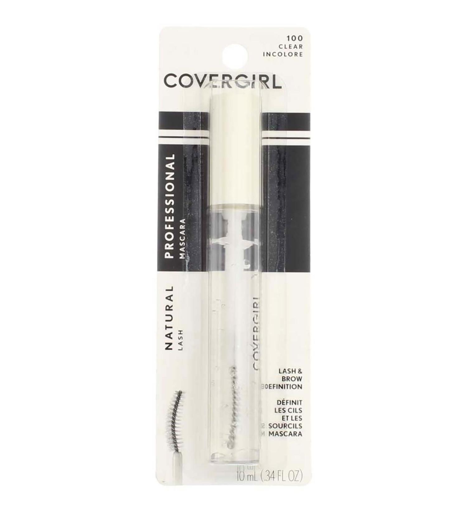 CoverGirl Professional Natural Lash Mascara Clear 100 - 0.34 oz | Long-Lasting, Smudge-Proof Mascara - Buy Online on GoSupps.com