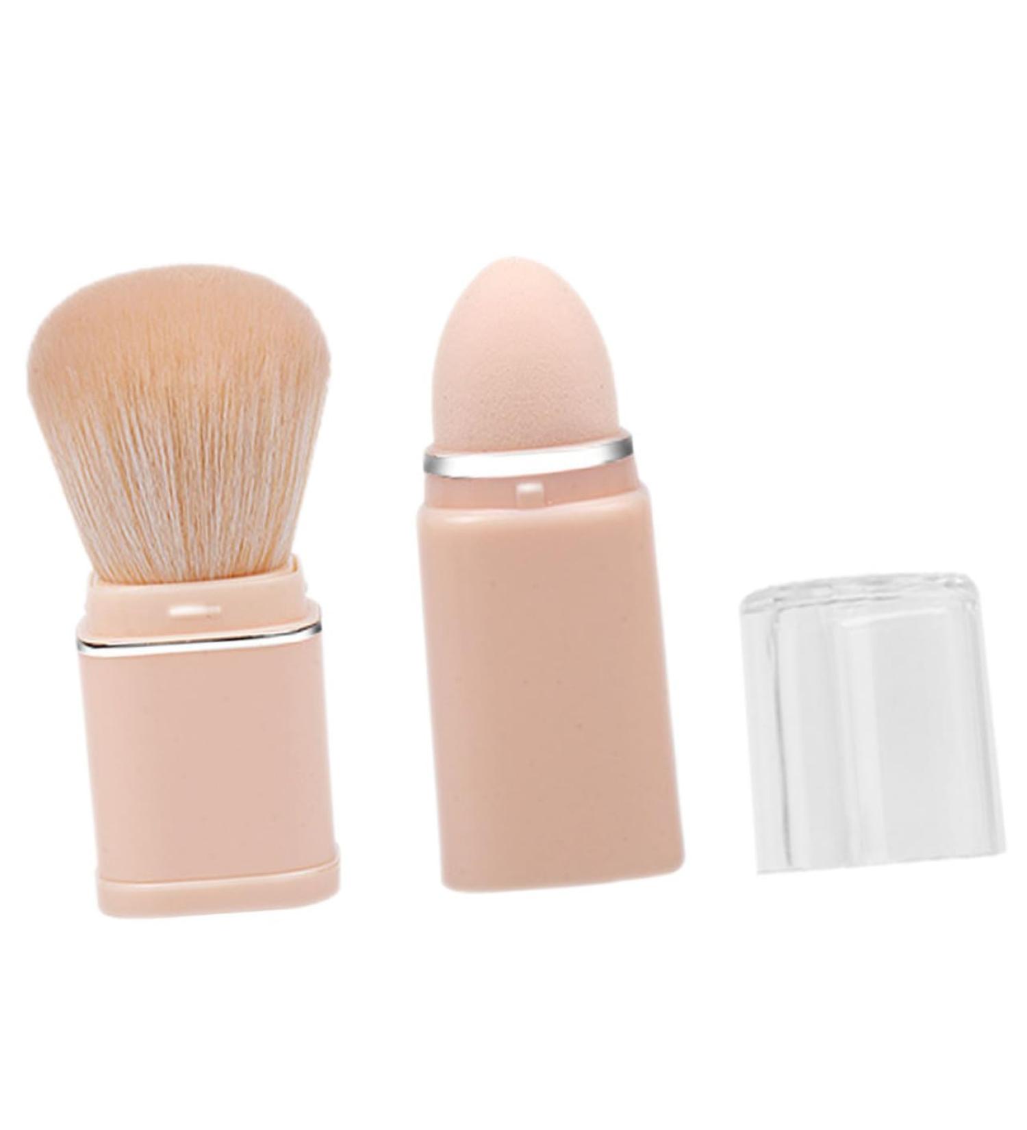 FOMIYES 2 in 1 Makeup Brush Portable Makeup Retractable Blush Brush Travel Face Blush Brush Blush Makeup Brush Makeup Brush for Face Blush Powder Blush Brush Miss Paint Make up Plastic - Buy Online on GoSupps.com