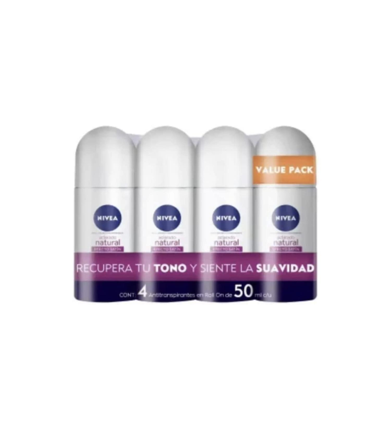 Pack of 4 Roll-on antiperspirant Deodorants 100% original