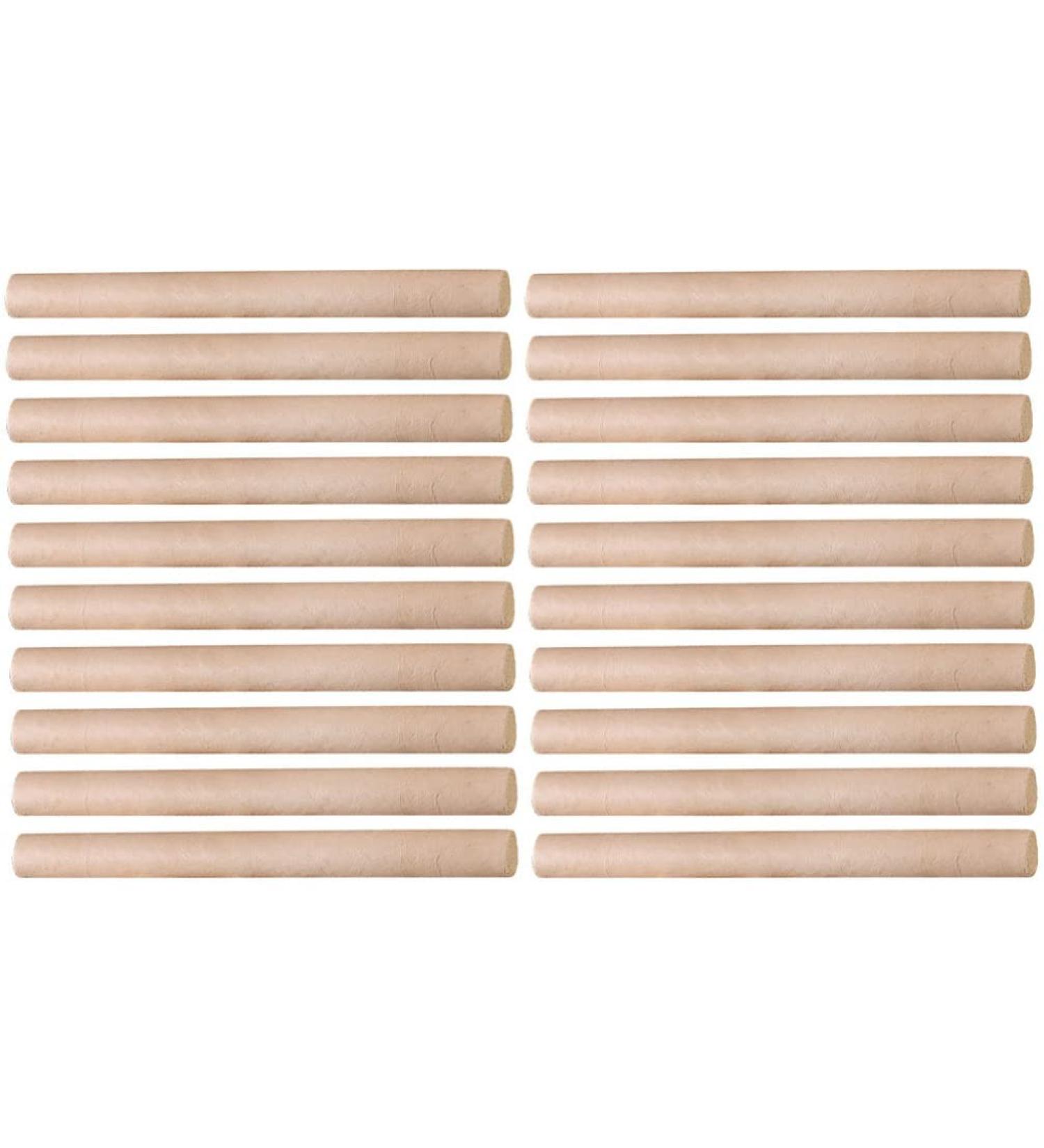 20 Pieces Mini MoXA Sticks - Handmade Moxibustion Rods for Acupuncture & Healing | International Shipping Available - Buy Online on GoSupps.com