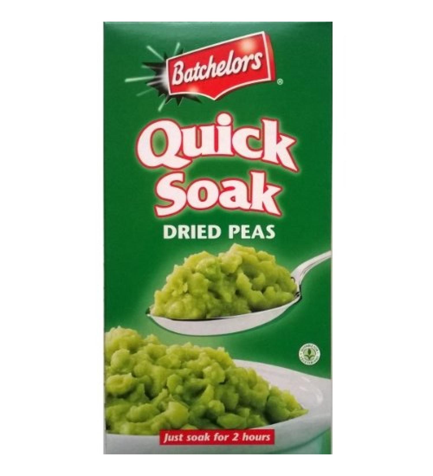 Batchelors Quick Soak Dried Peas - 6 x 250gm