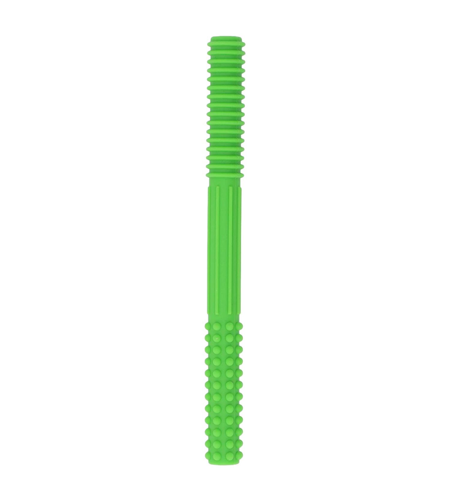 Flexible Soft Silicone Teething Tube for Home - Green Hollow Teething Toy - Buy Online on GoSupps.com
