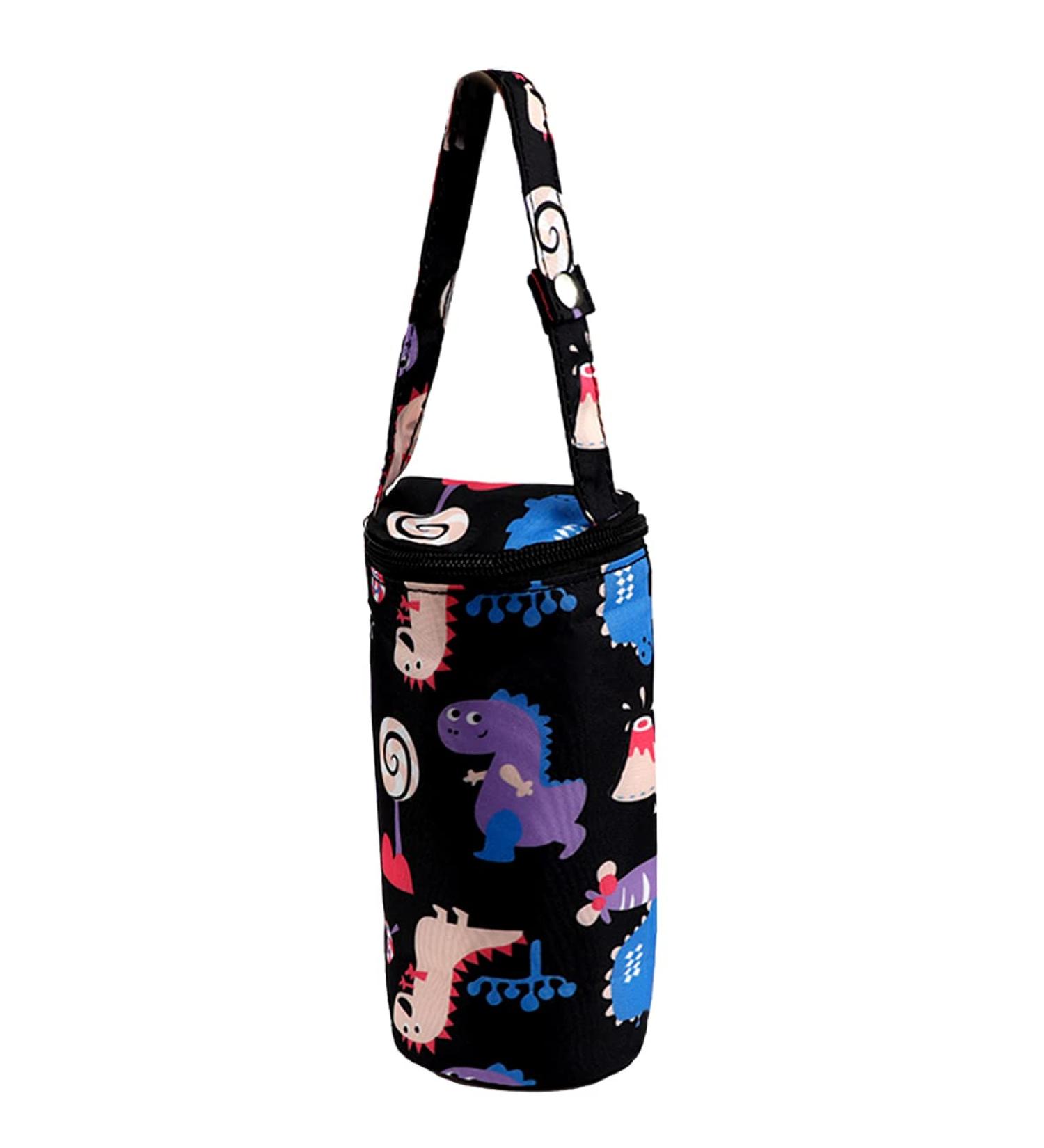 LNQ LUNIQI Insulated Baby Bottle Bag - Portable Travel Milk Warmer for Newborns (Black) - Buy Online on GoSupps.com