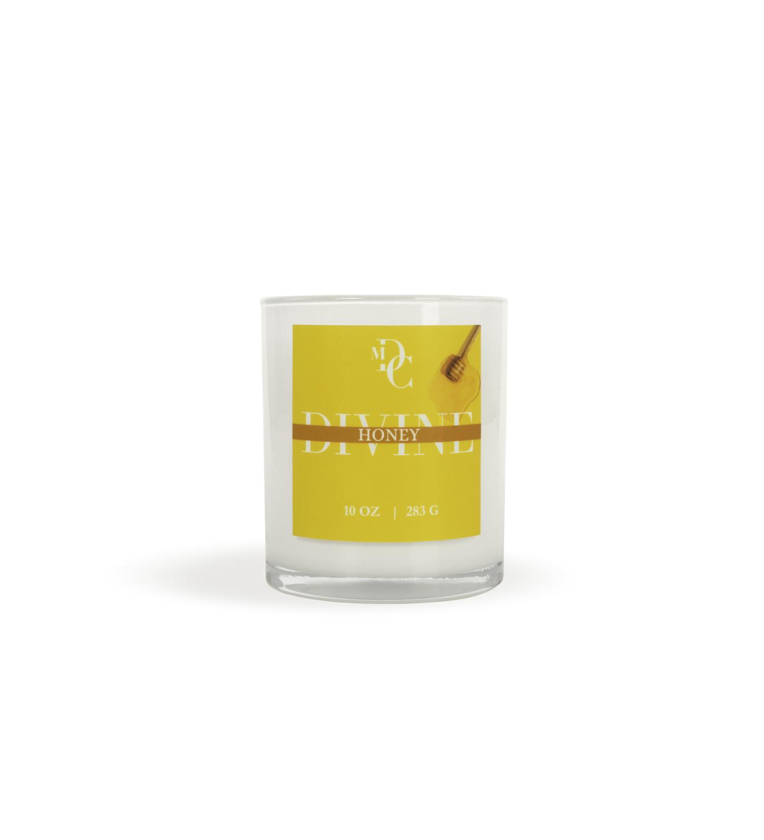 Honey Scented Candle | 10 oz Premium Aromatherapy Candle | International Shipping Available - Buy Online on GoSupps.com
