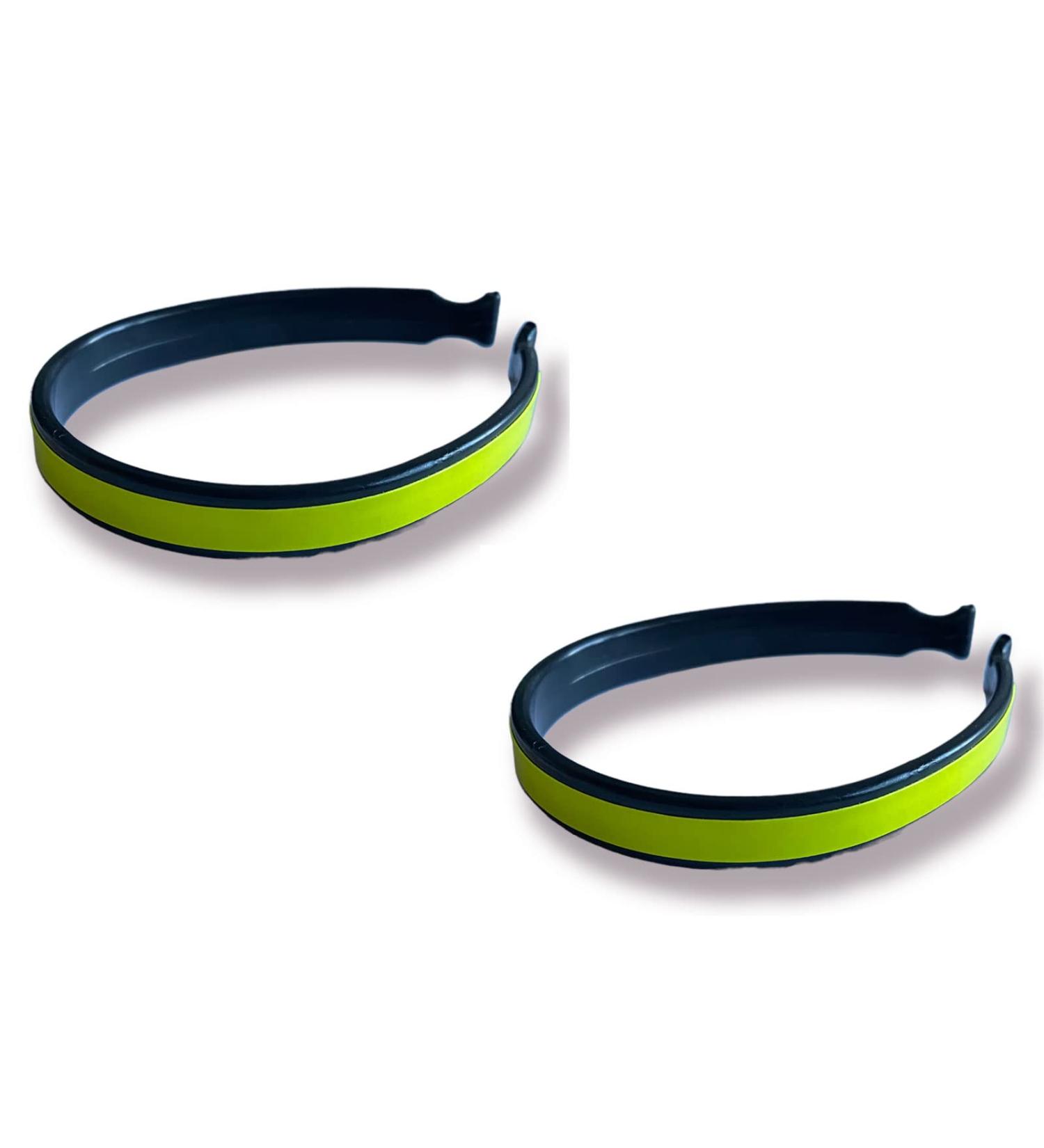 Buy All-Around24 Reflective Bicycle Pants Clips - Elastic Brackets for Men Women & Kids - 2-Piece Set - Buy Online on GoSupps.com