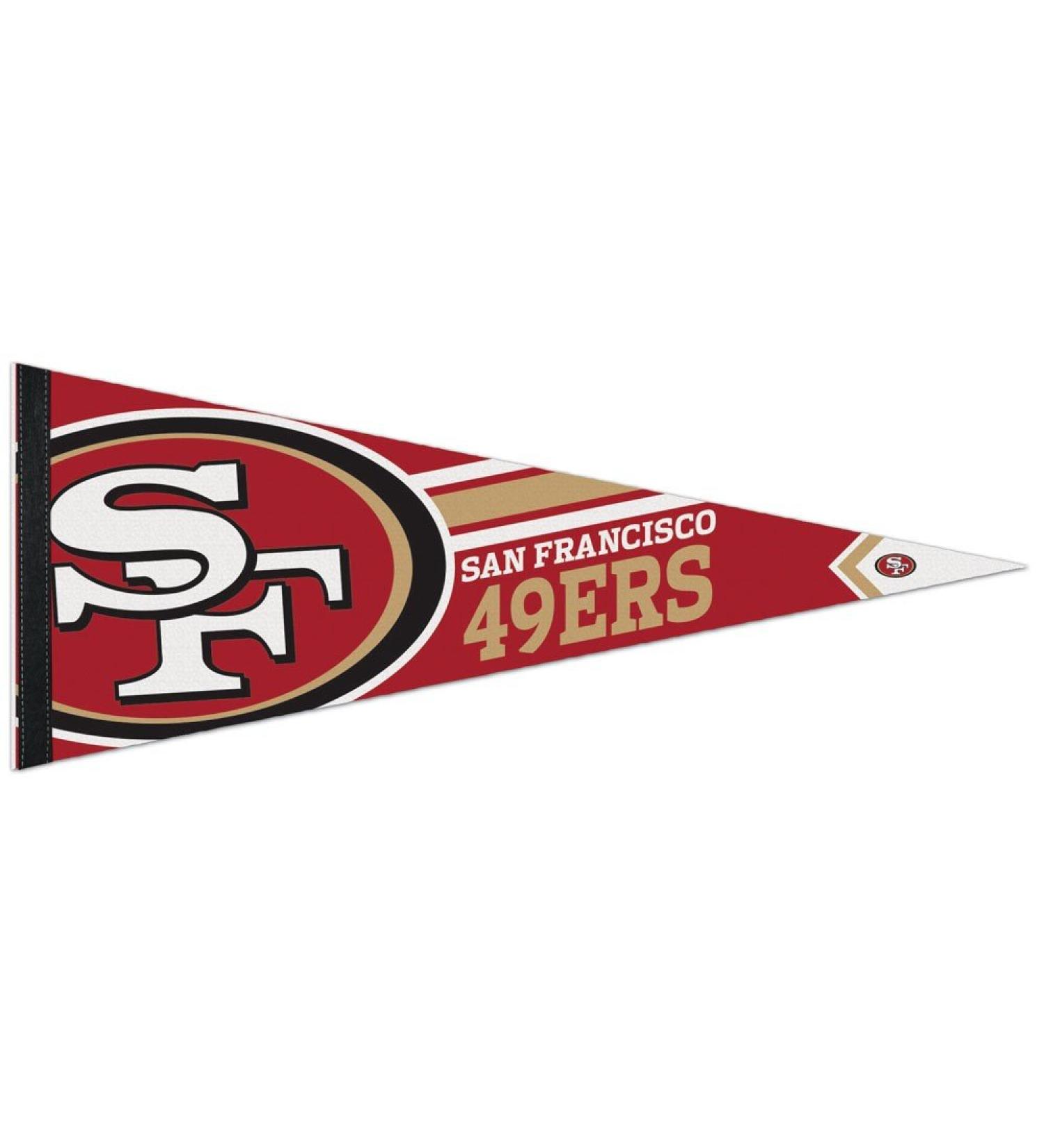 WinCraft NFL 14529115 San Francisco 49Ers Premium Wimpel 30 5 x 76 2 cm