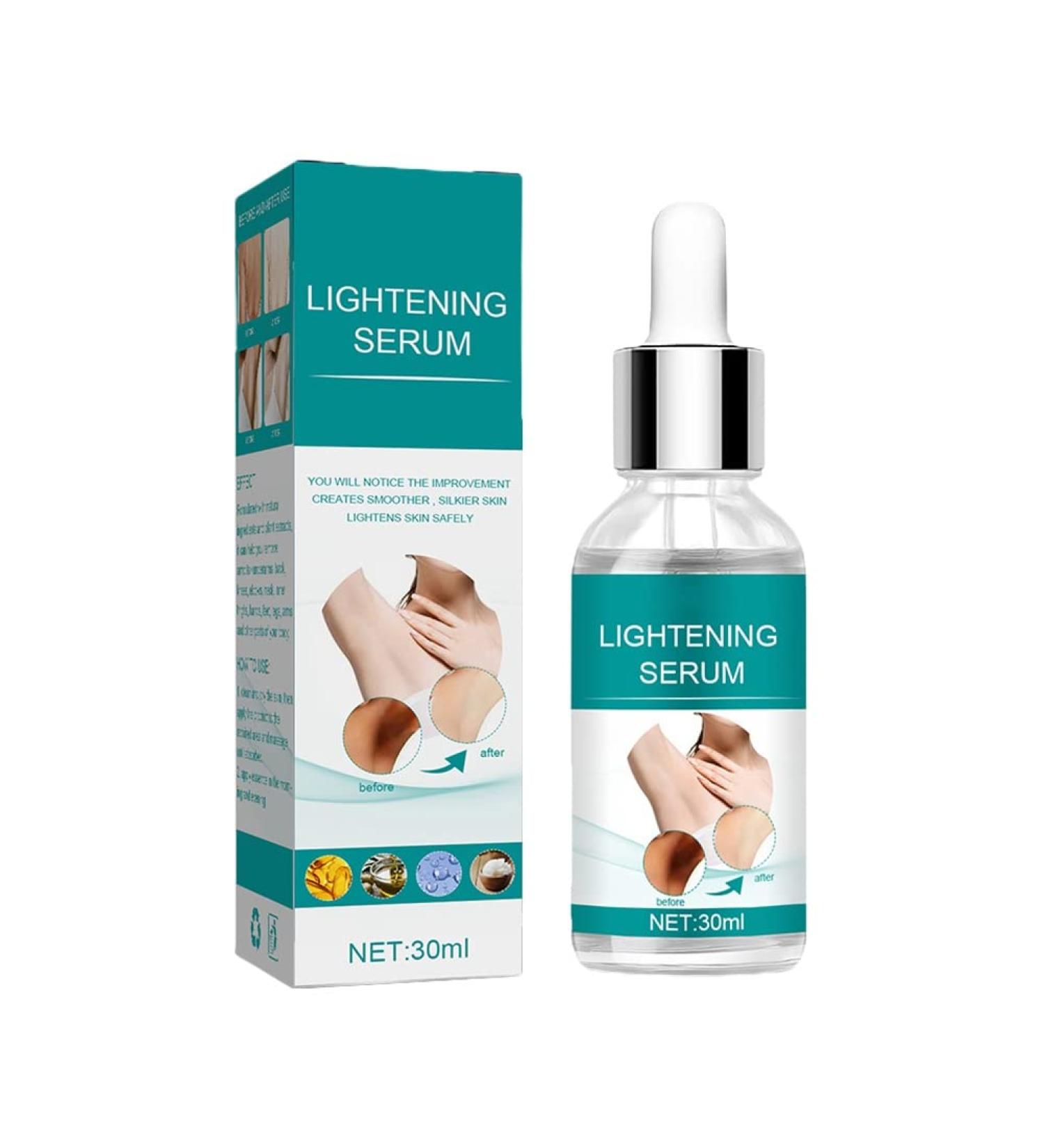 Skin Whitening Serum Skin Lightening Serum For Body Underarms Armpit Knees and Inner Thigh Dark Spot Remover Corrector Cream for Body Hyperpigmentation Treatment 1 - Buy Online on GoSupps.com