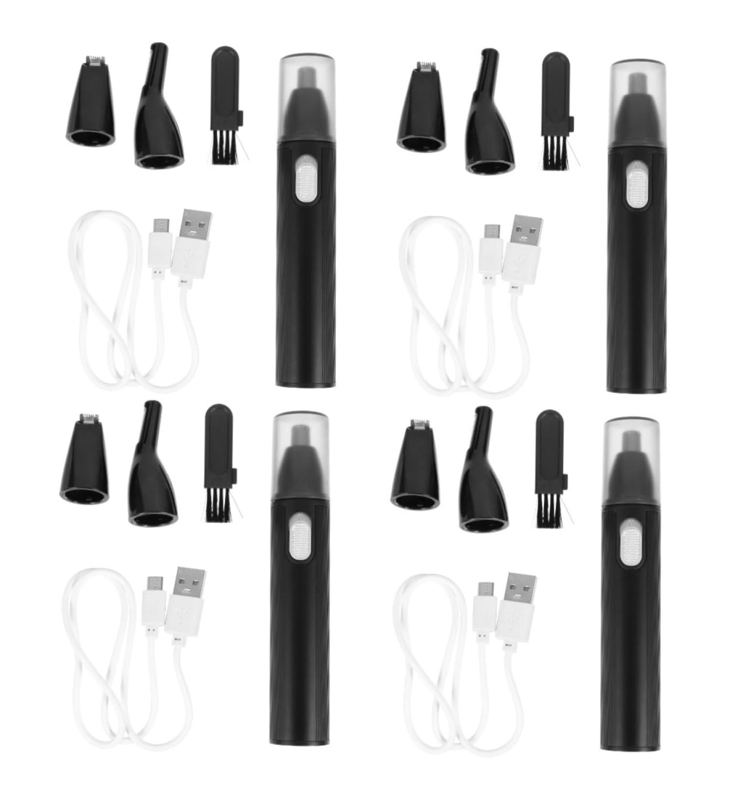 Buy Minkissy 4 Sets Nose Hair Trimmer & Shampoo - Stainless Steel Household Grooming for Men - International Shipping Available - Buy Online on GoSupps.com