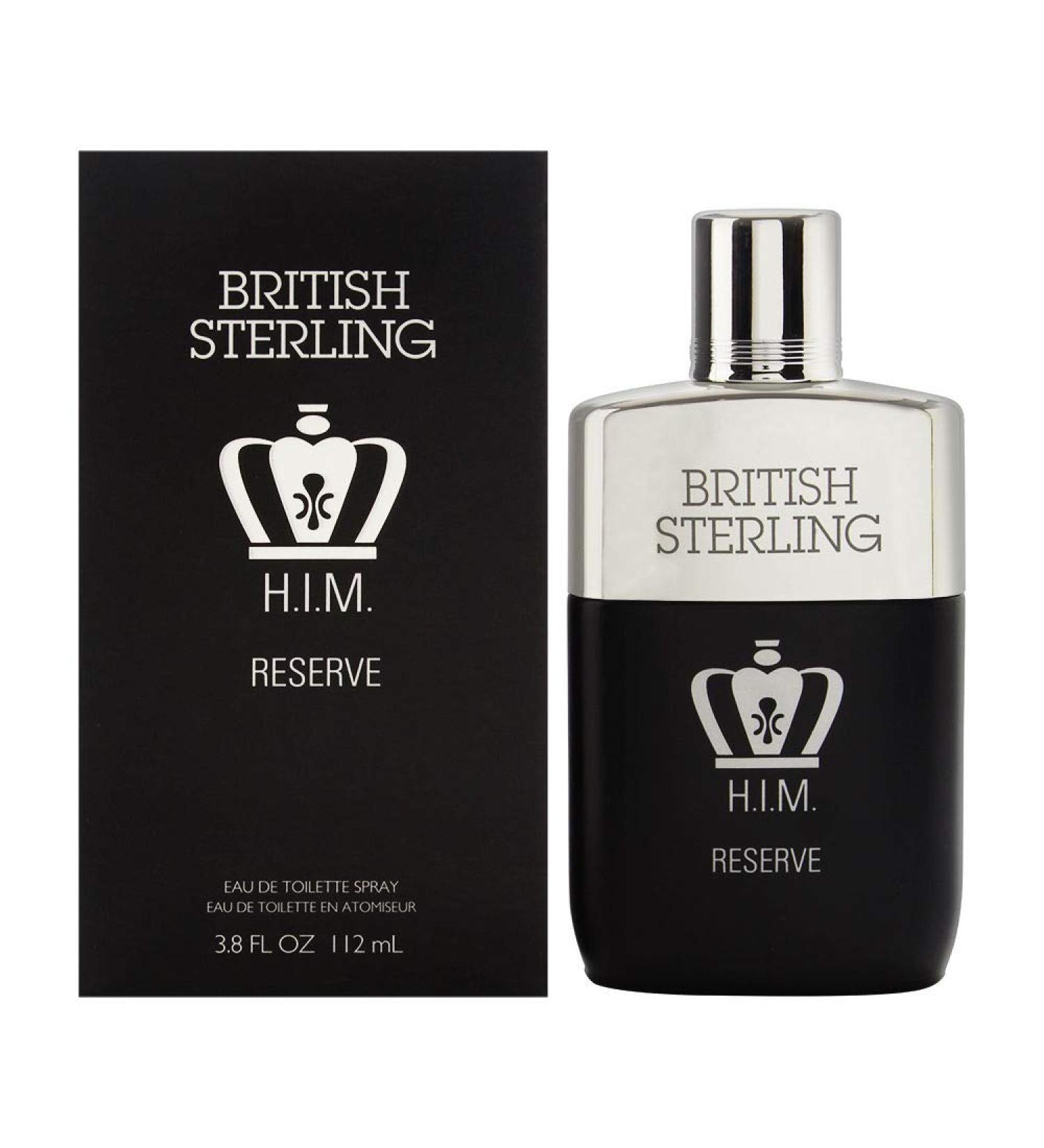 British Sterling Him Reserve by Dana 3.8 oz Eau De Toilette Spray for Men Oriental 3.8 Fl Oz (Pack of 1)