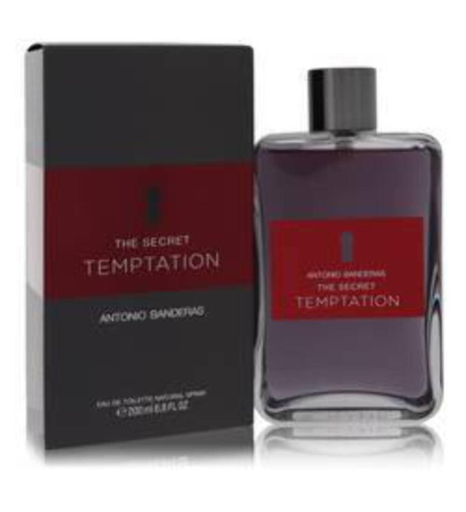 Antonio Banderas The Secret Temptation For Men 6.8 oz / 200 ml EDT Spray Fresh Vanilla 6.76 Fl Oz (Pack of 1)