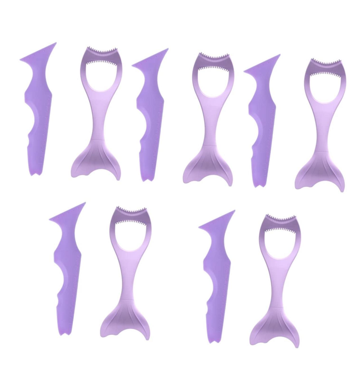 Beavorty 10 Pcs Makeup Set Beauty Set Eyelash Mascara Makeup Tools Baffle Eye Shadow Purple Eyelash Kits Lash Curler Makeup Mascara - Buy Online on GoSupps.com