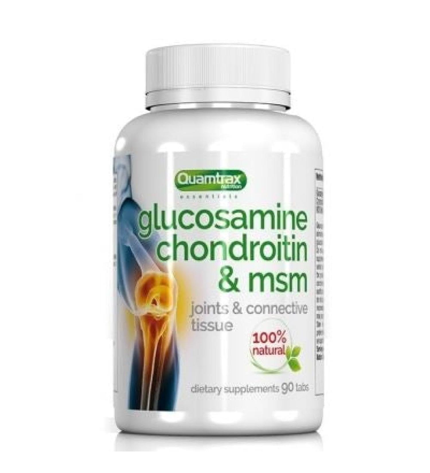 Quamtrax Essentials Glucosamina Chondroitin & MSM 90 caps
